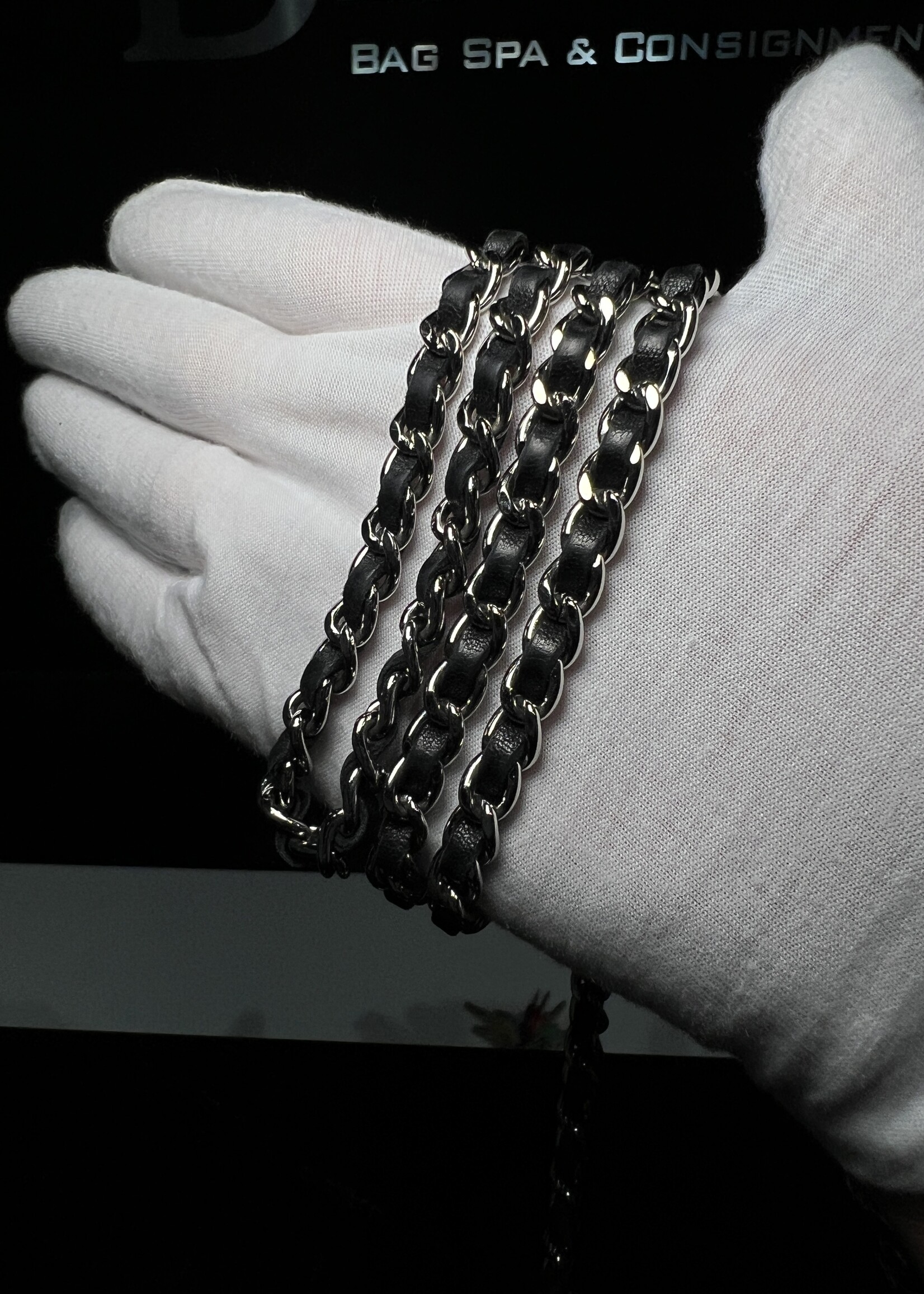 Chanel SOLD- Chanel Daily Zip Wallet on Chain Lambskin