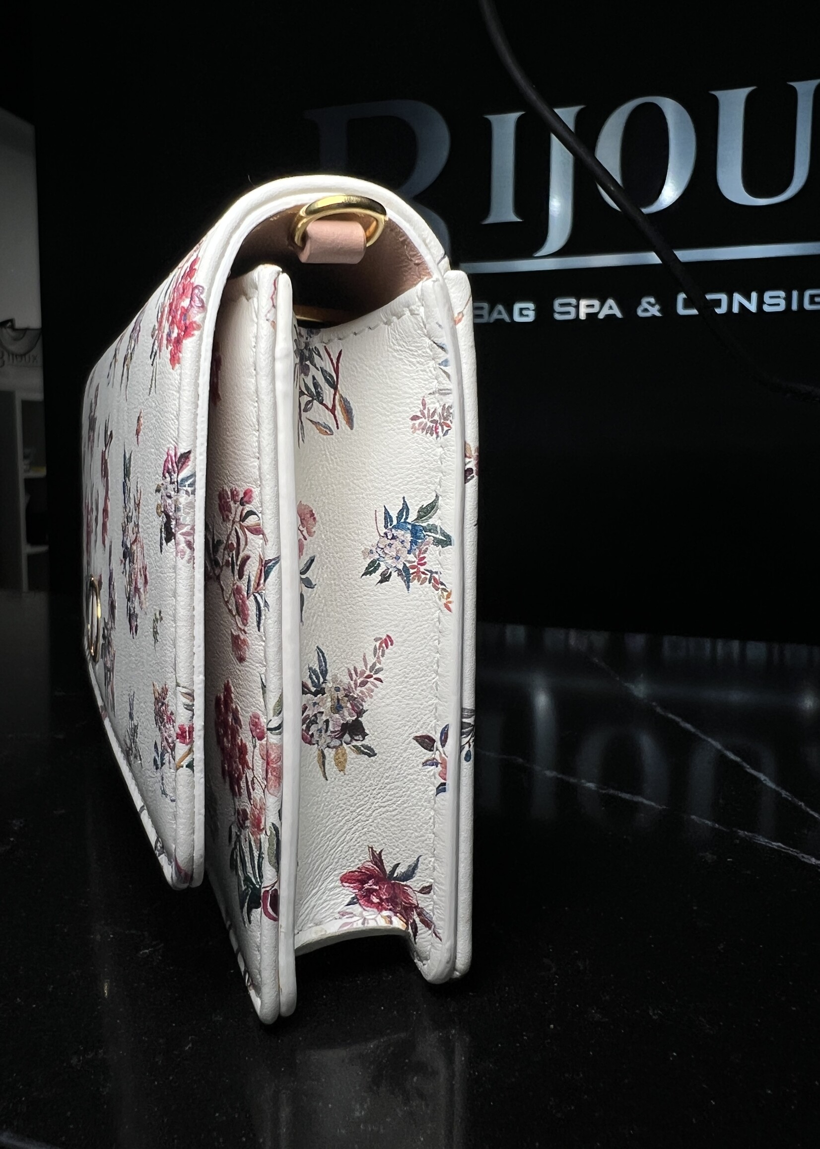 Christian Dior SOLD- Christian Dior Caro Clutch on Chain