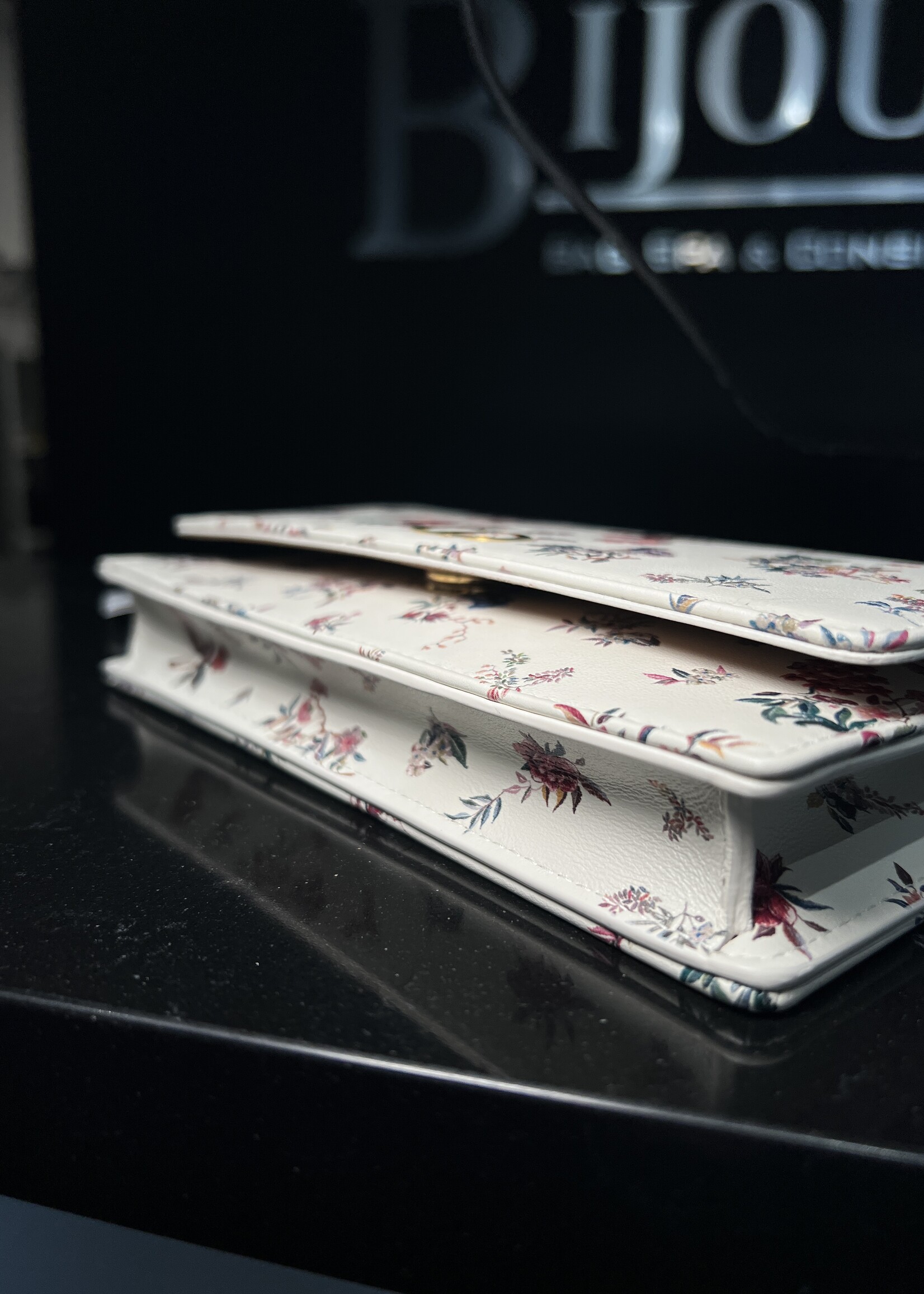 Christian Dior SOLD- Christian Dior Caro Clutch on Chain