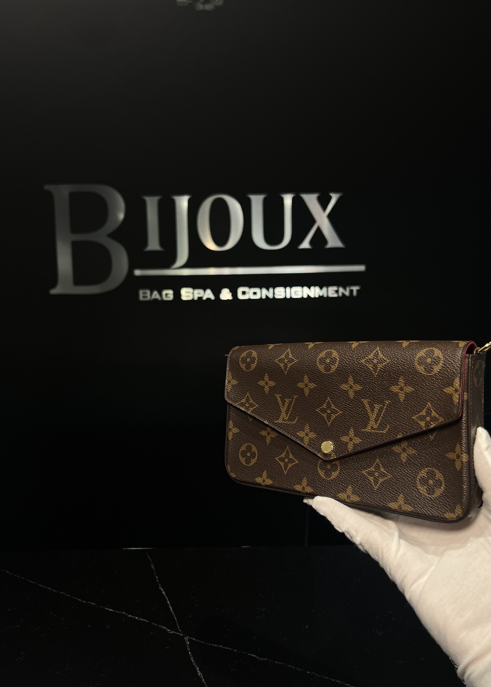 Louis Vuitton Louis Vuitton Pochette Felicie Monogram