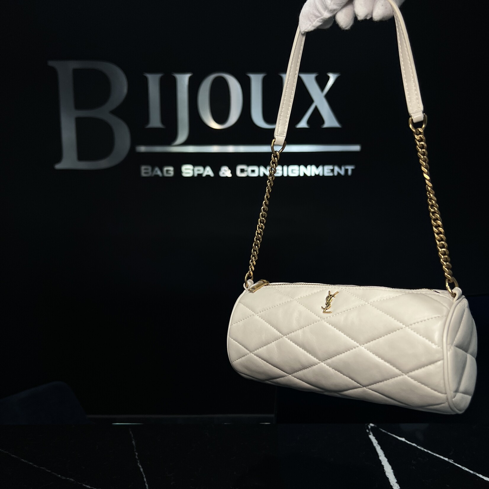 Saint Laurent Saint Laurent Mini Sade Tube Bag