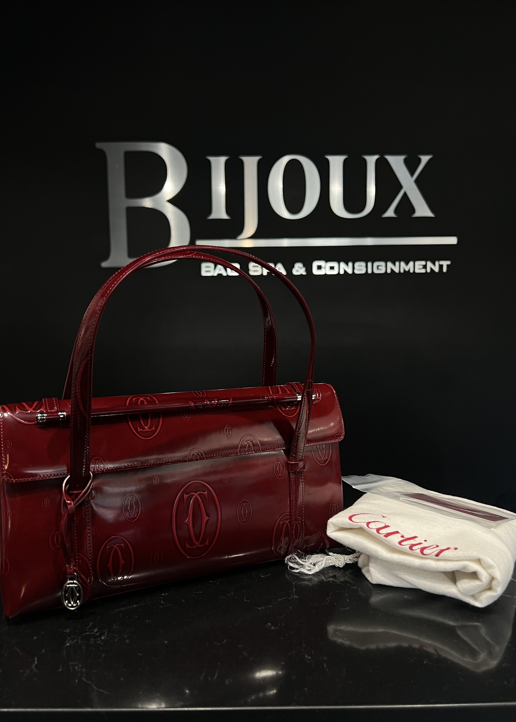 Cartier SOLD - Cartier Happy Birthday Shoulder Patent