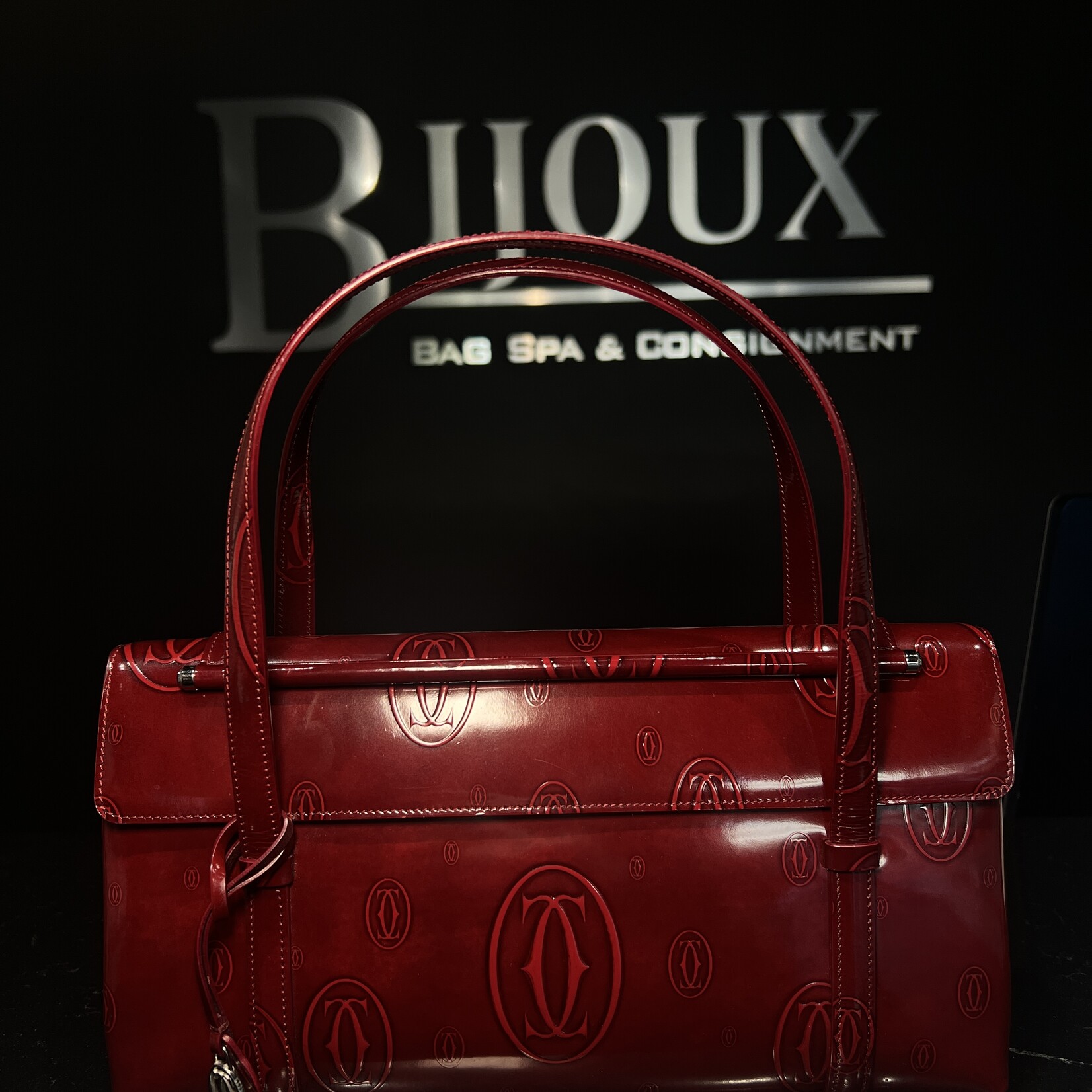 Cartier SOLD - Cartier Happy Birthday Shoulder Patent