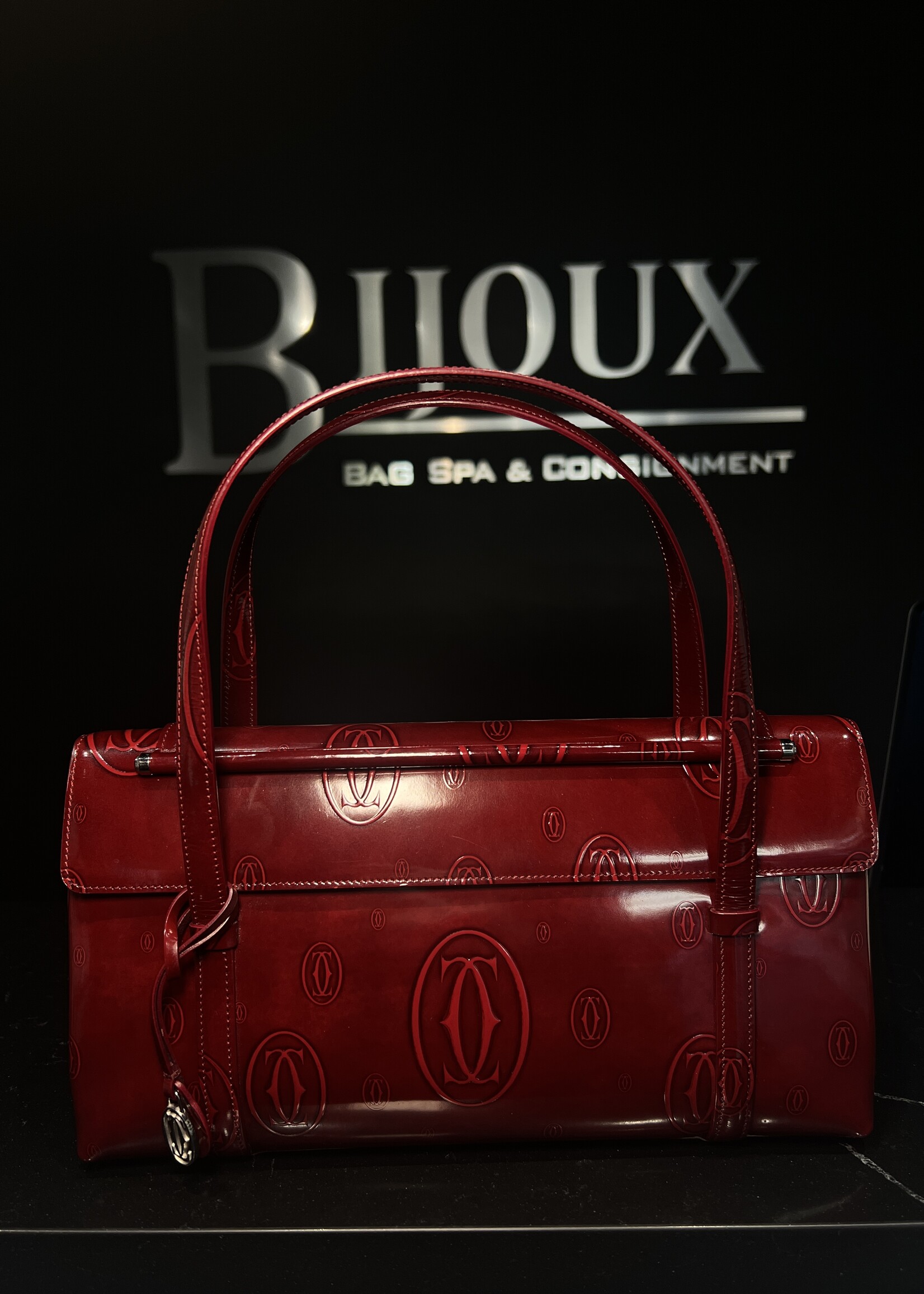 Cartier SOLD - Cartier Happy Birthday Shoulder Patent