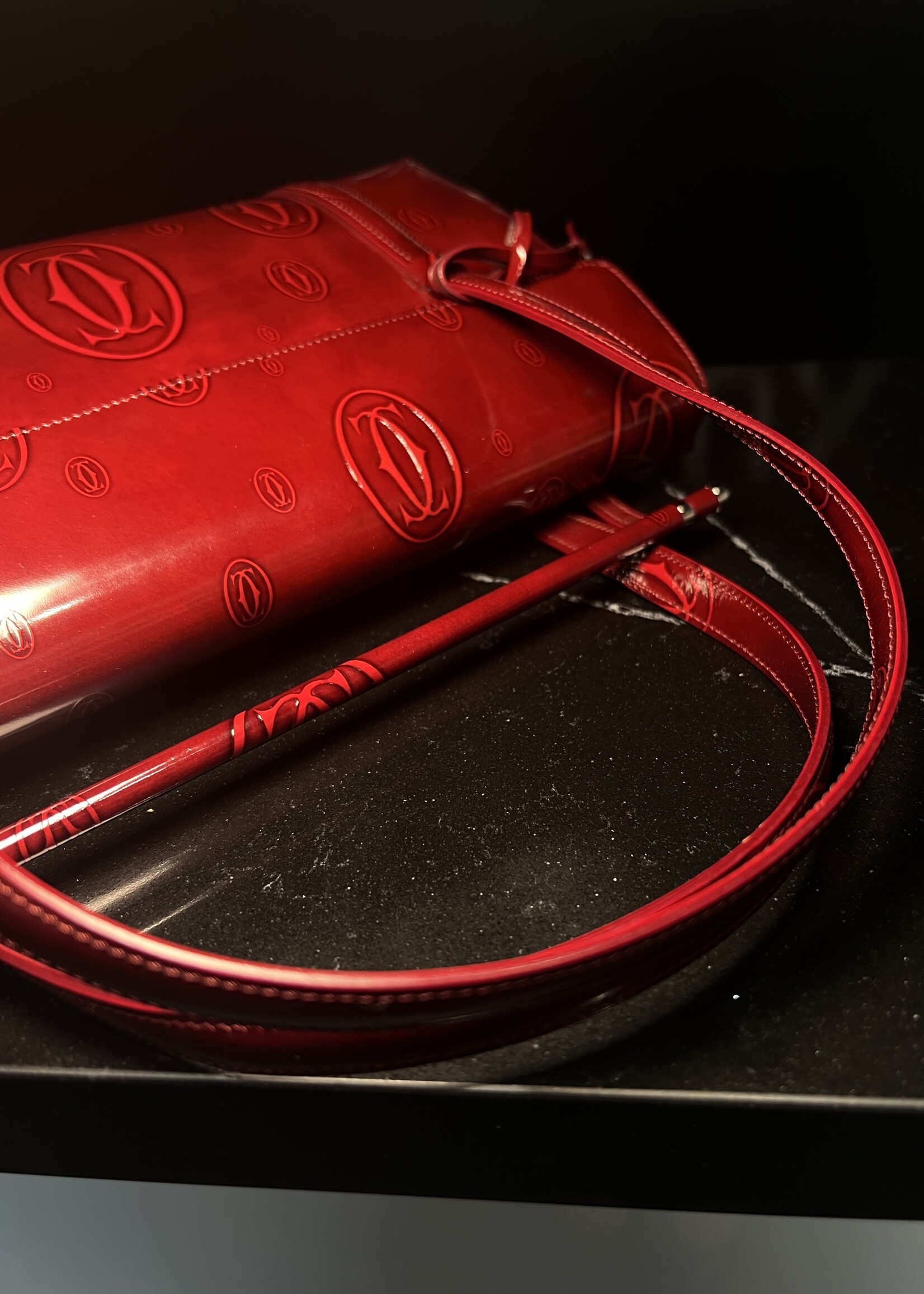 Cartier SOLD - Cartier Happy Birthday Shoulder Patent