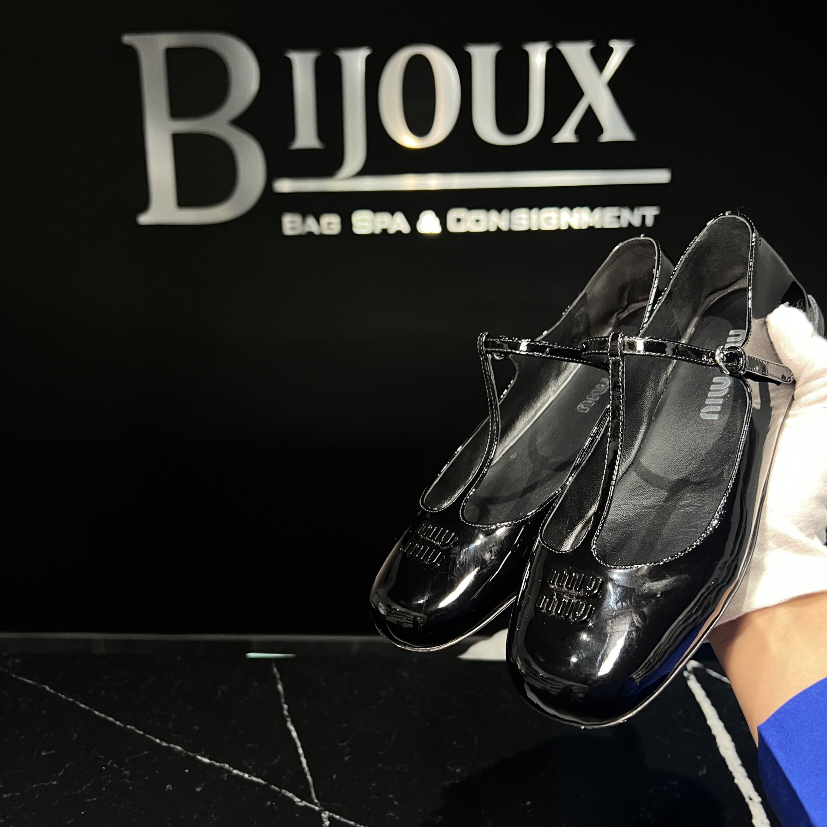 Miu MIu Miu Miu Flat Mary Janes- 35.5