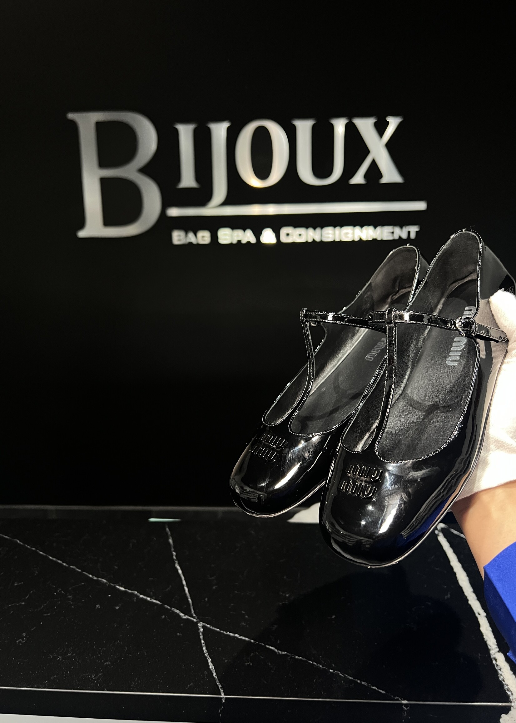 Miu MIu Miu Miu Flat Mary Janes- 35.5