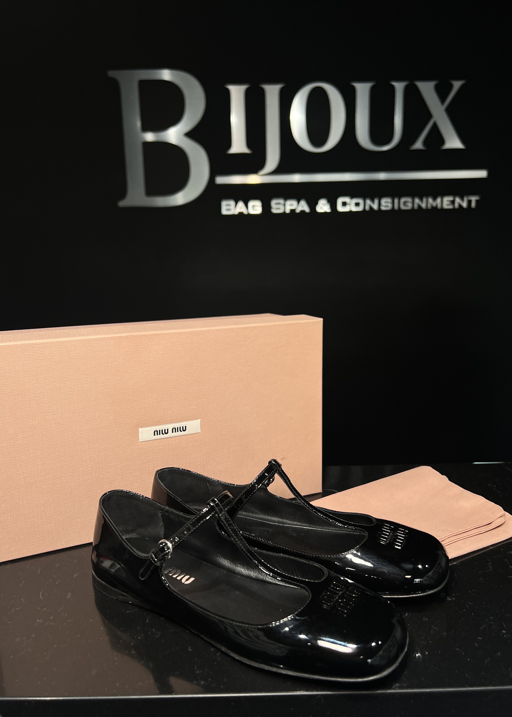 Miu MIu Miu Miu Flat Mary Janes- 35.5