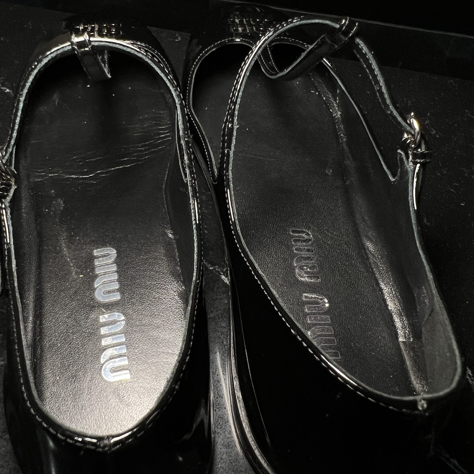 Miu MIu Miu Miu Flat Mary Janes- 35.5