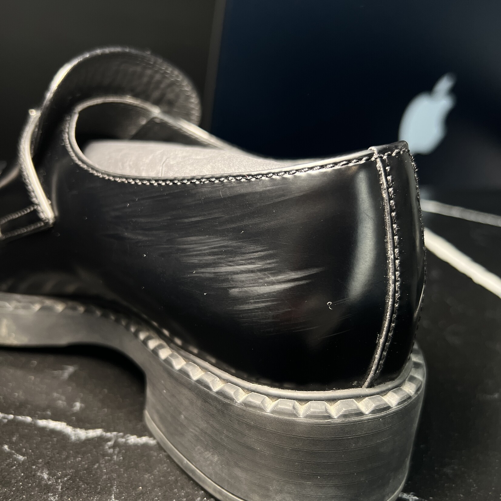 Prada Prada Brushed Leather Loafer