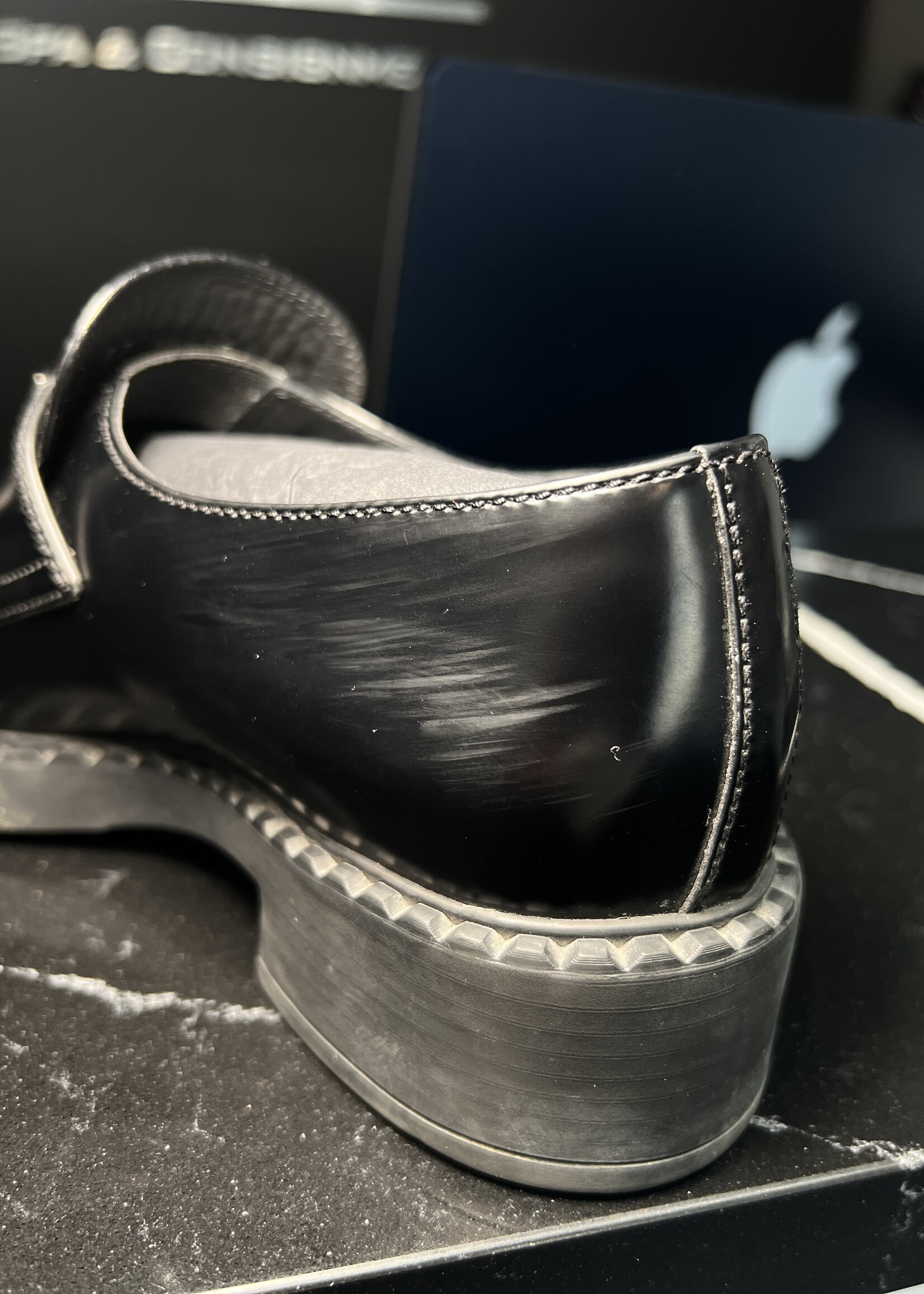 Prada Prada Brushed Leather Loafer