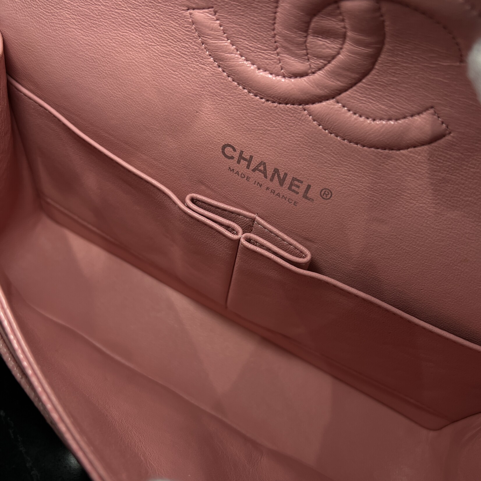 Chanel Chanel Caviar Medium Flap Sakura