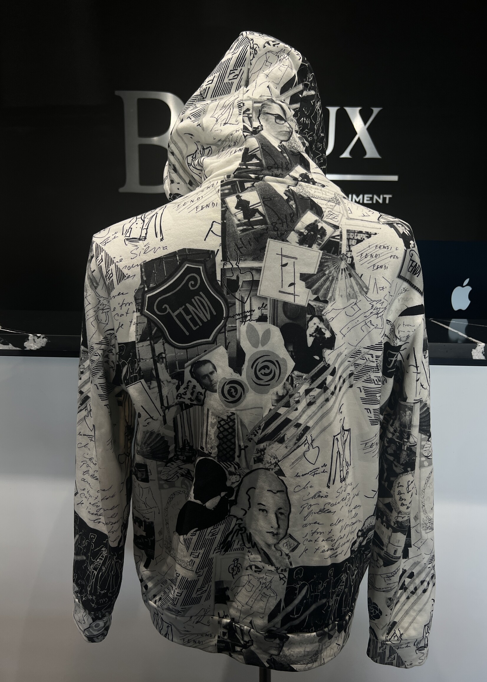 Fendi SOLD- Fendi  Kollage Hoodie