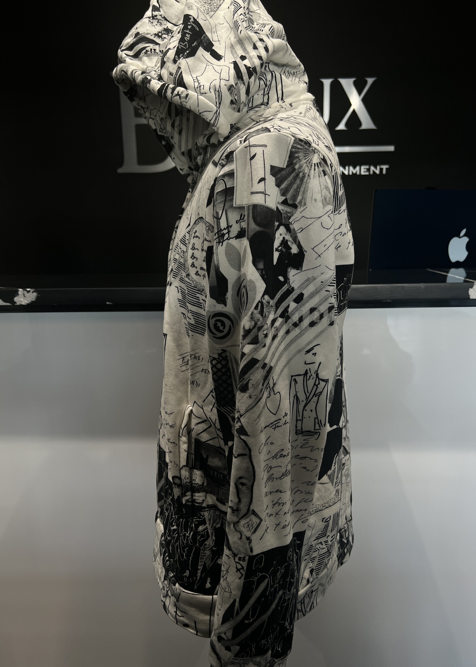 Fendi SOLD- Fendi  Kollage Hoodie