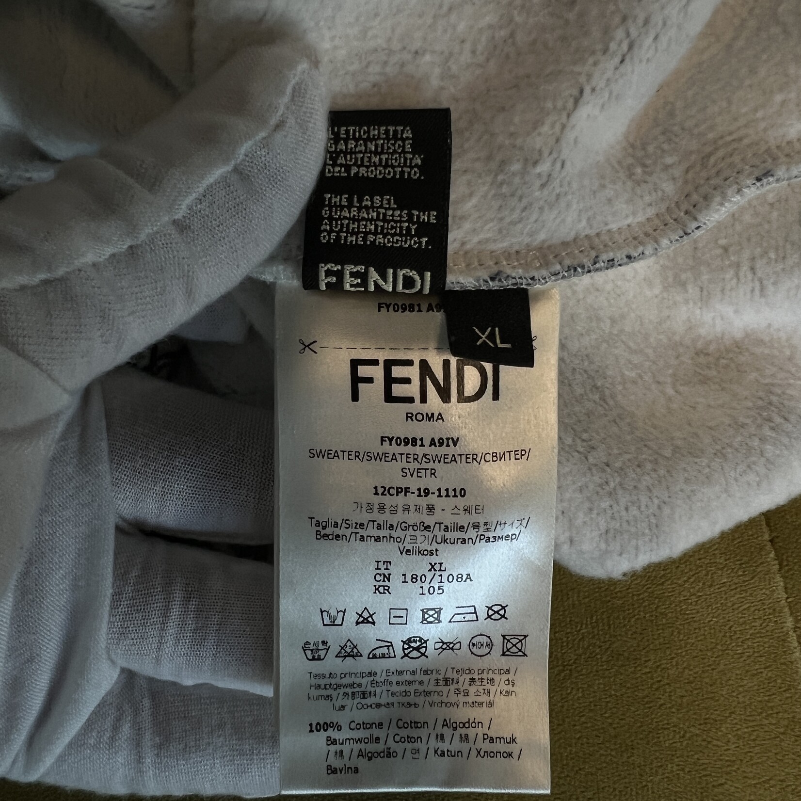 Fendi Fendi  Kollage Hoodie