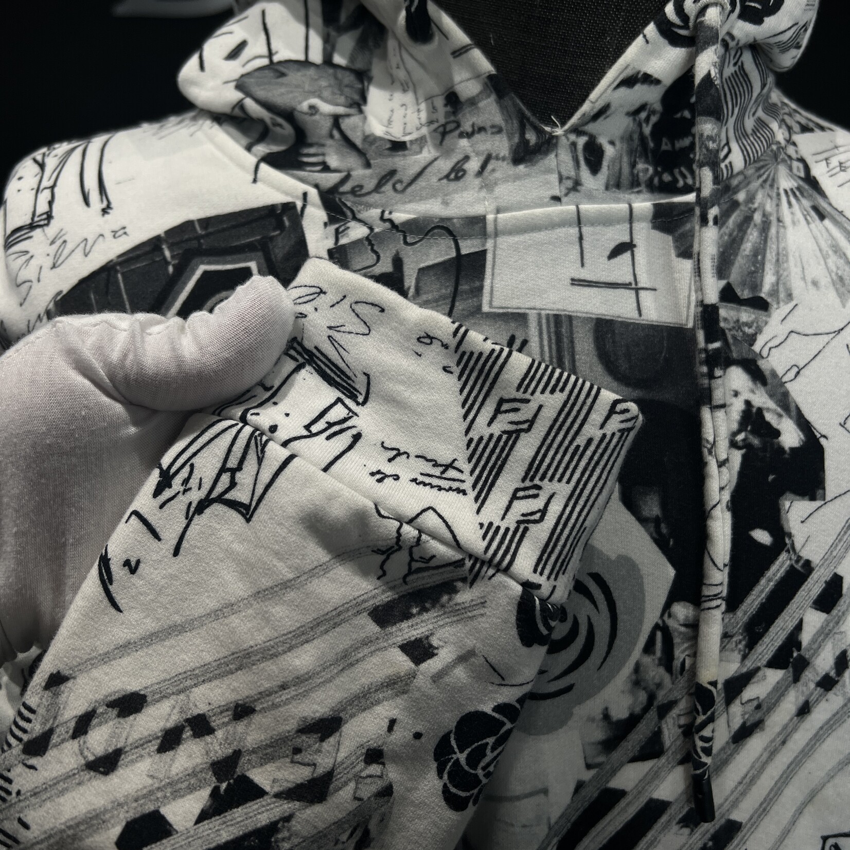 Fendi Fendi  Kollage Hoodie