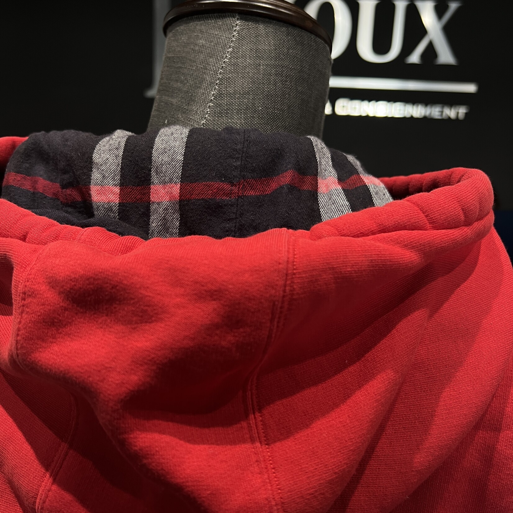 Burberry Burberry Red Zip Hoodie