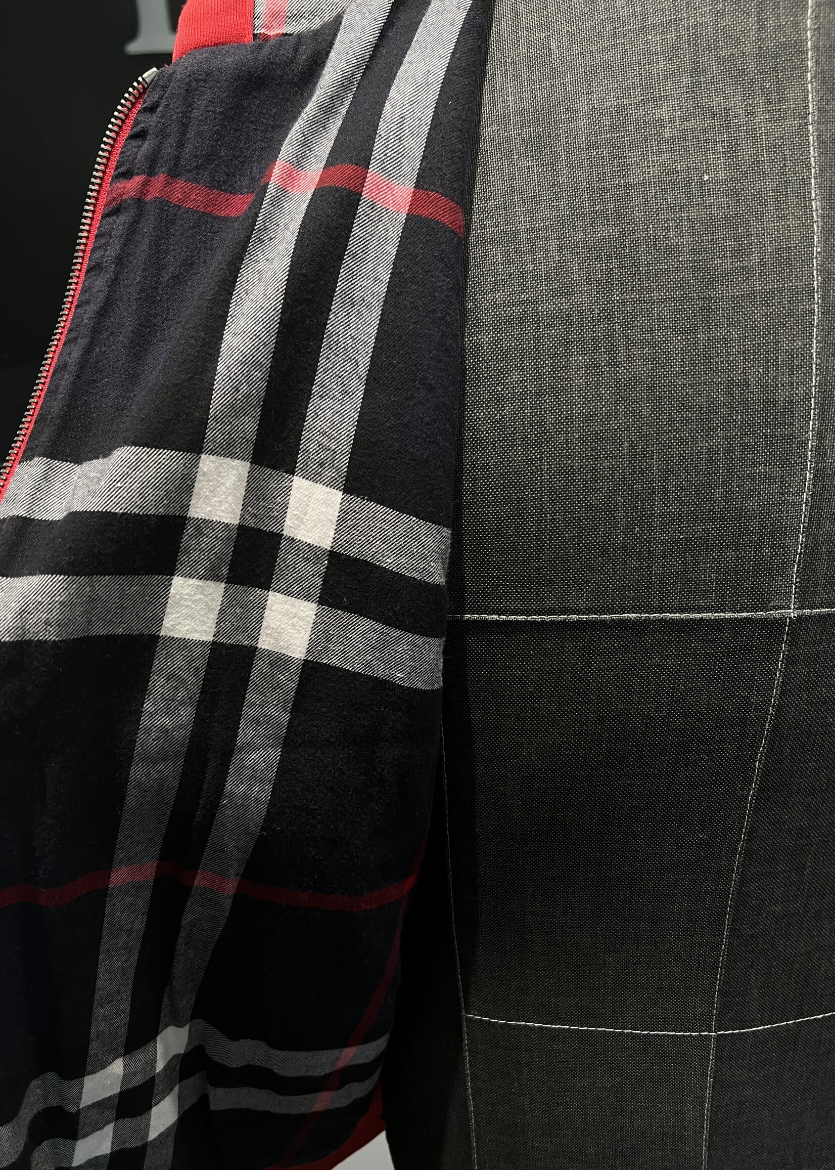 Burberry SOLD- Burberry Red Zip Hoodie