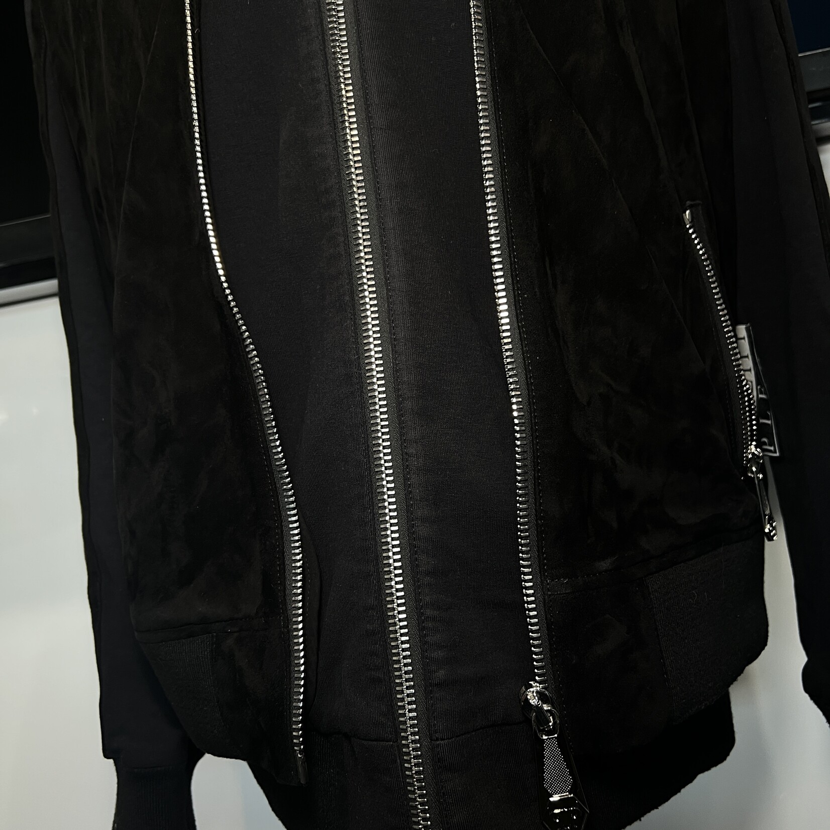 Philipp Pliein Logo Patches Bomber Jacket