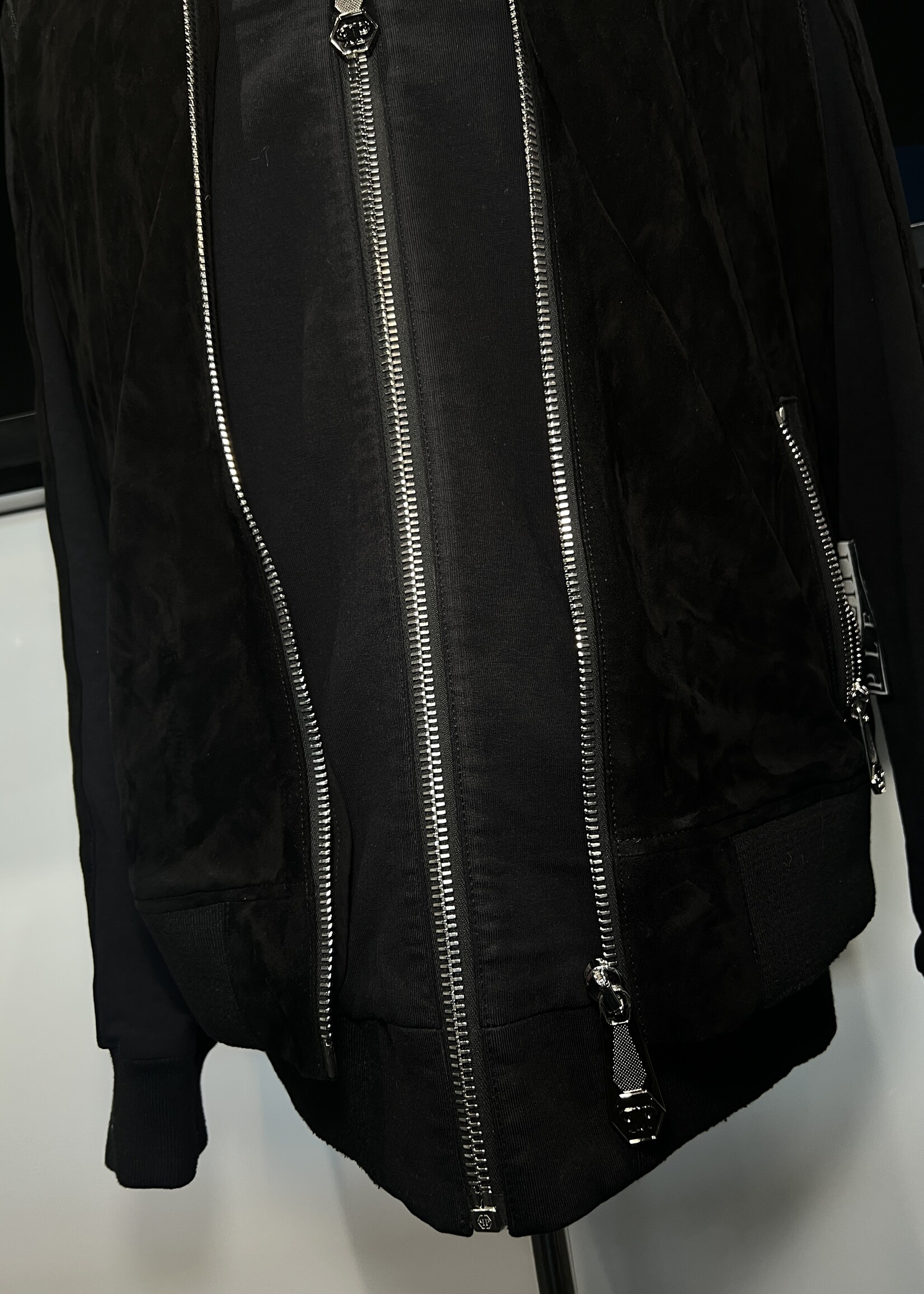 Philipp Pliein Logo Patches Bomber Jacket