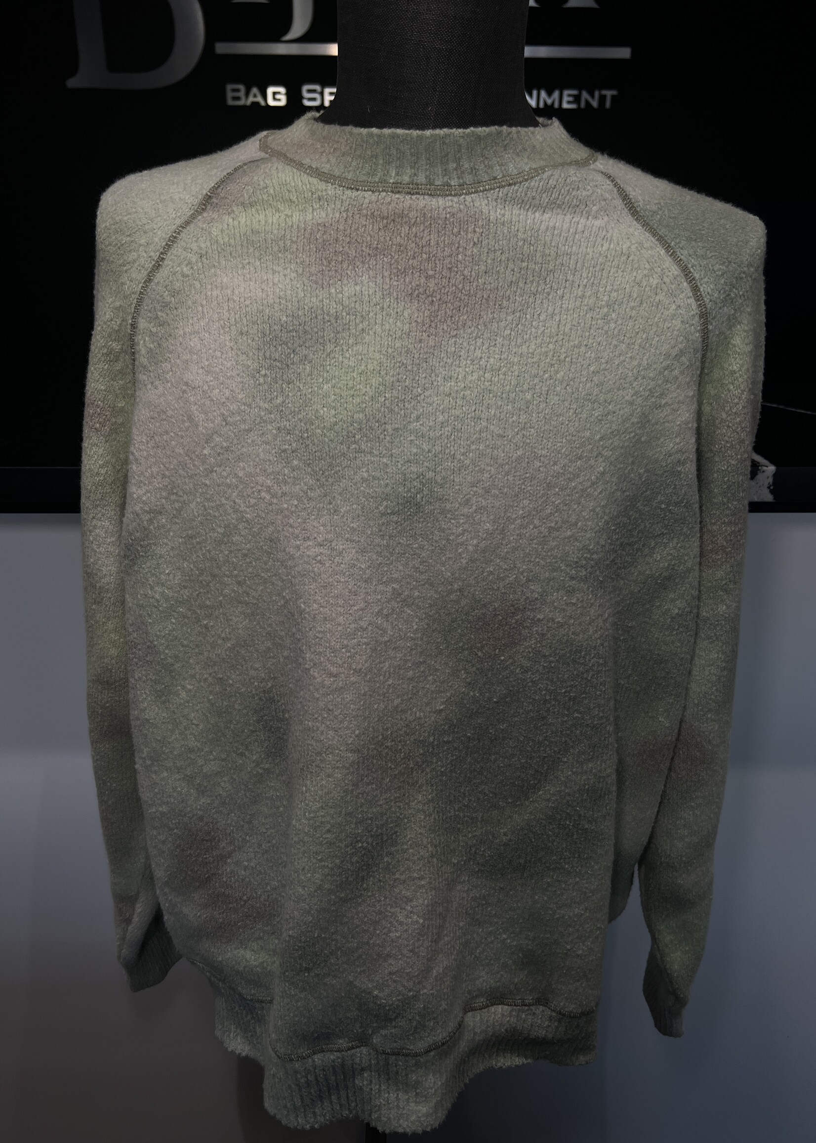 Kenzo Green Cloud Camo Jumper