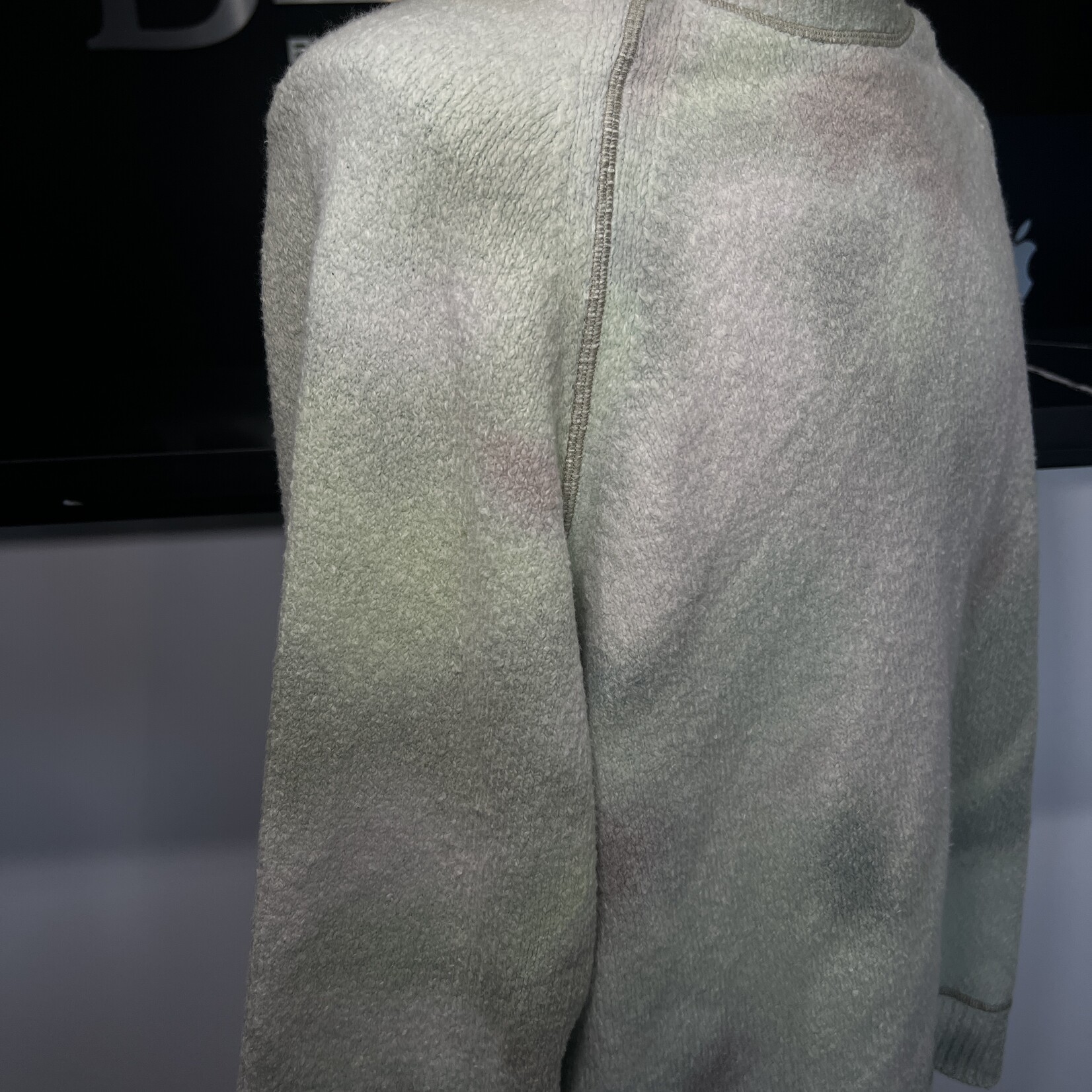 Kenzo Green Cloud Camo Jumper