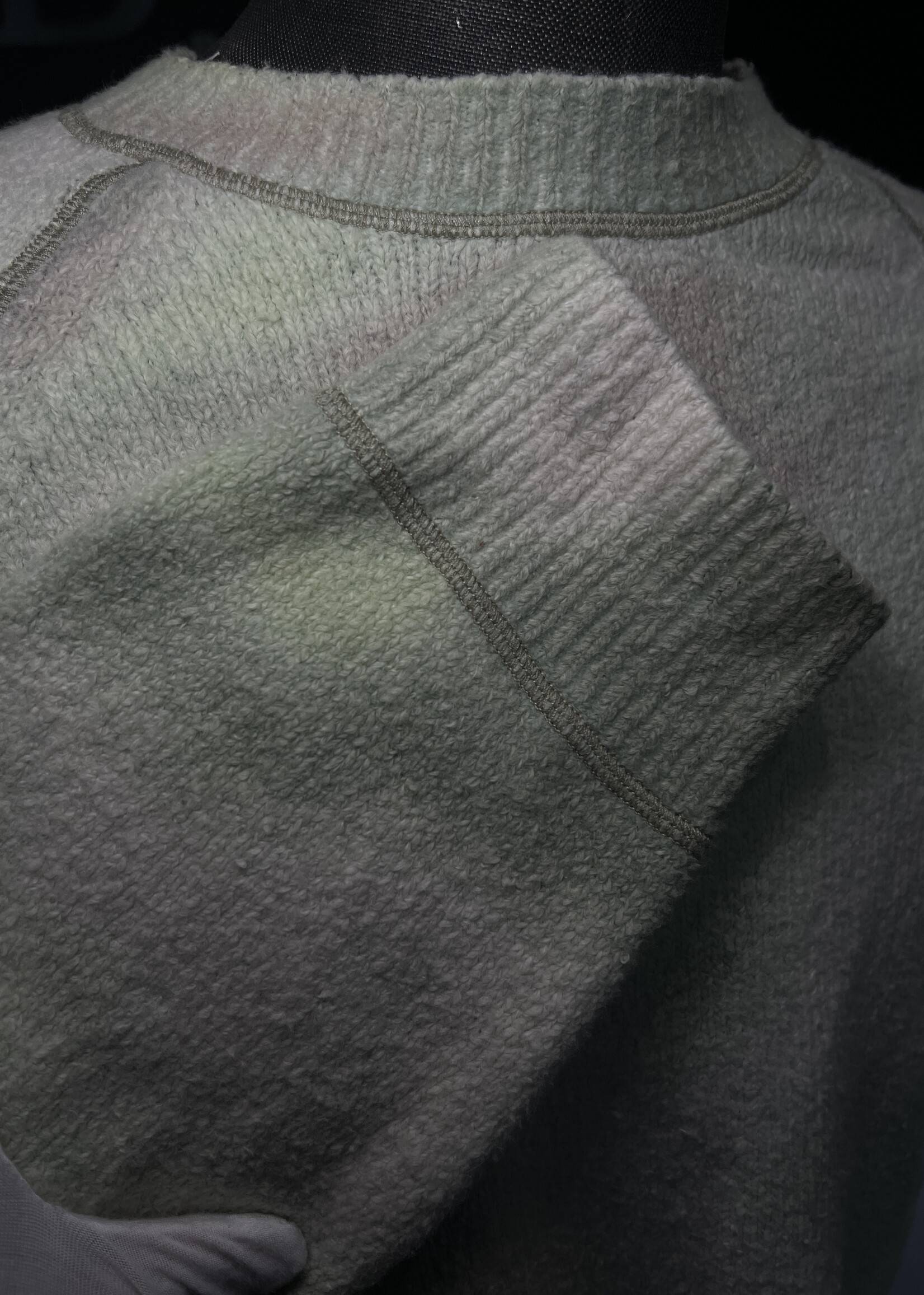 SOLD- Kenzo Green Cloud Camo Jumper