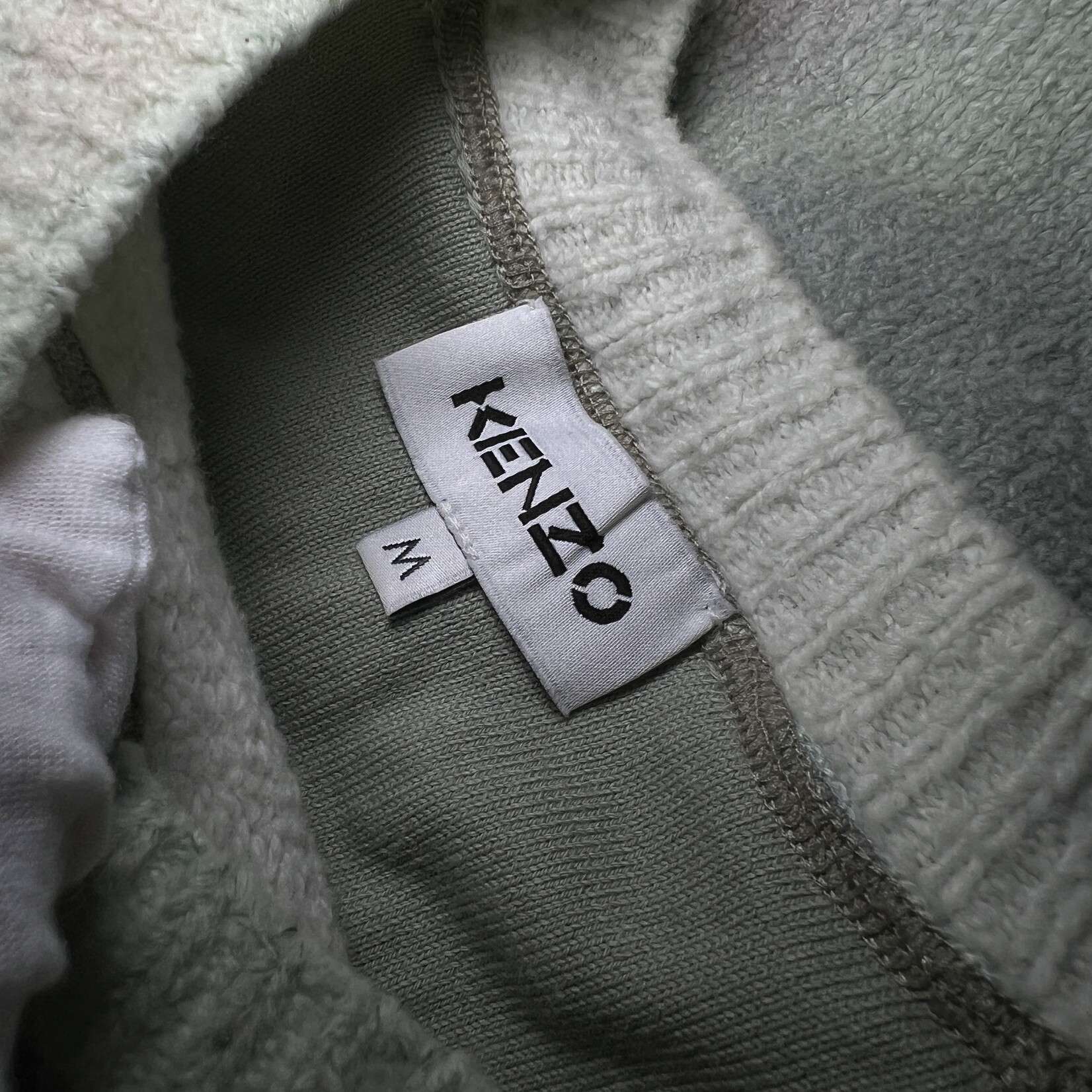 Kenzo Green Cloud Camo Jumper