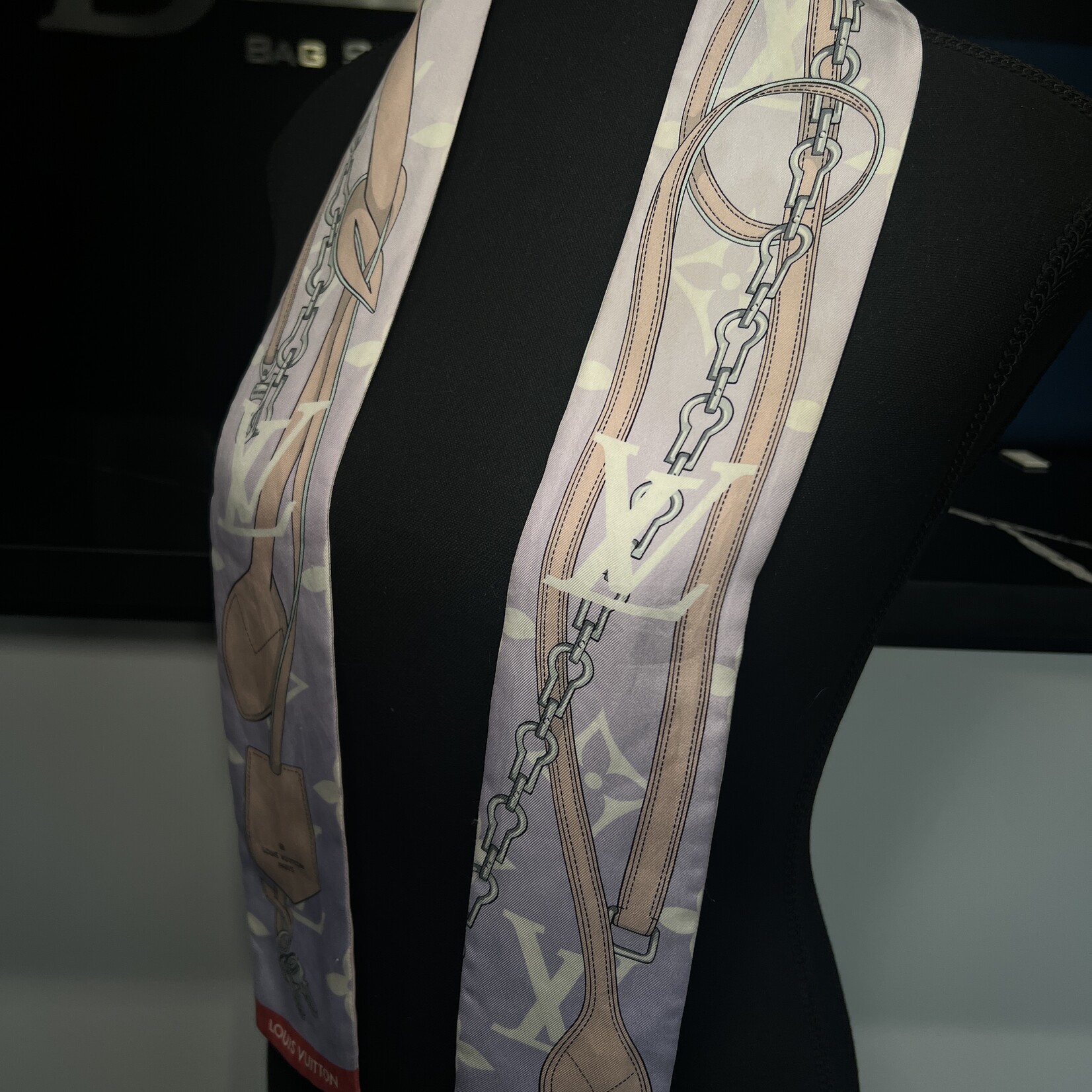 Louis Vuitton Louis Vuitton Silk Bandeau