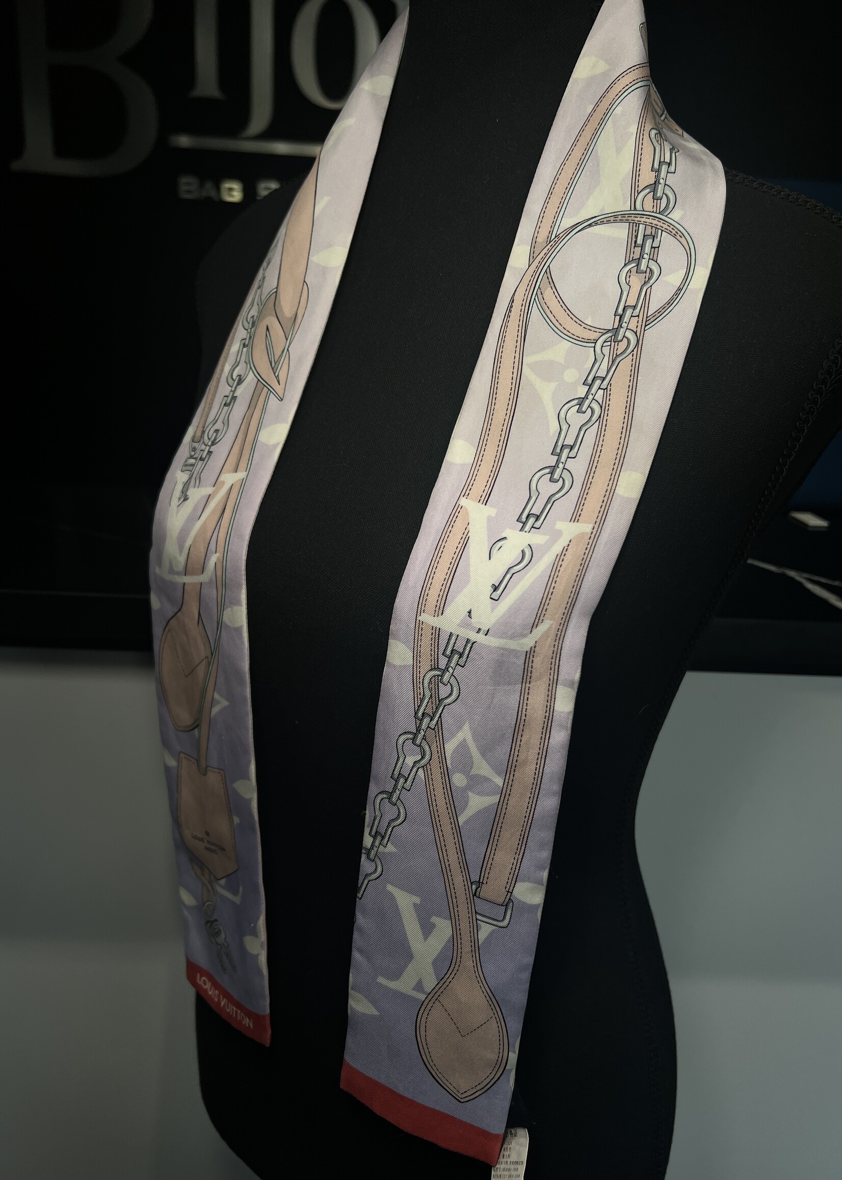 Louis Vuitton Louis Vuitton Silk Bandeau