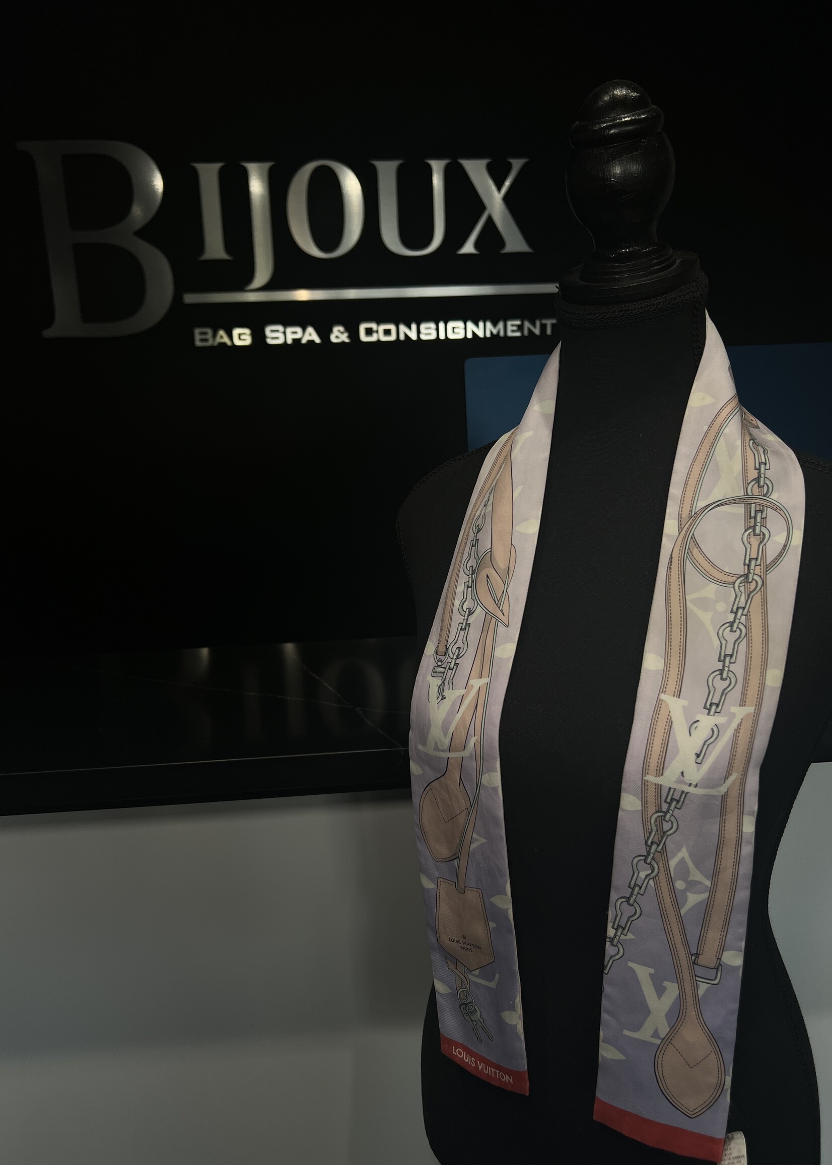 Louis Vuitton Louis Vuitton Silk Bandeau