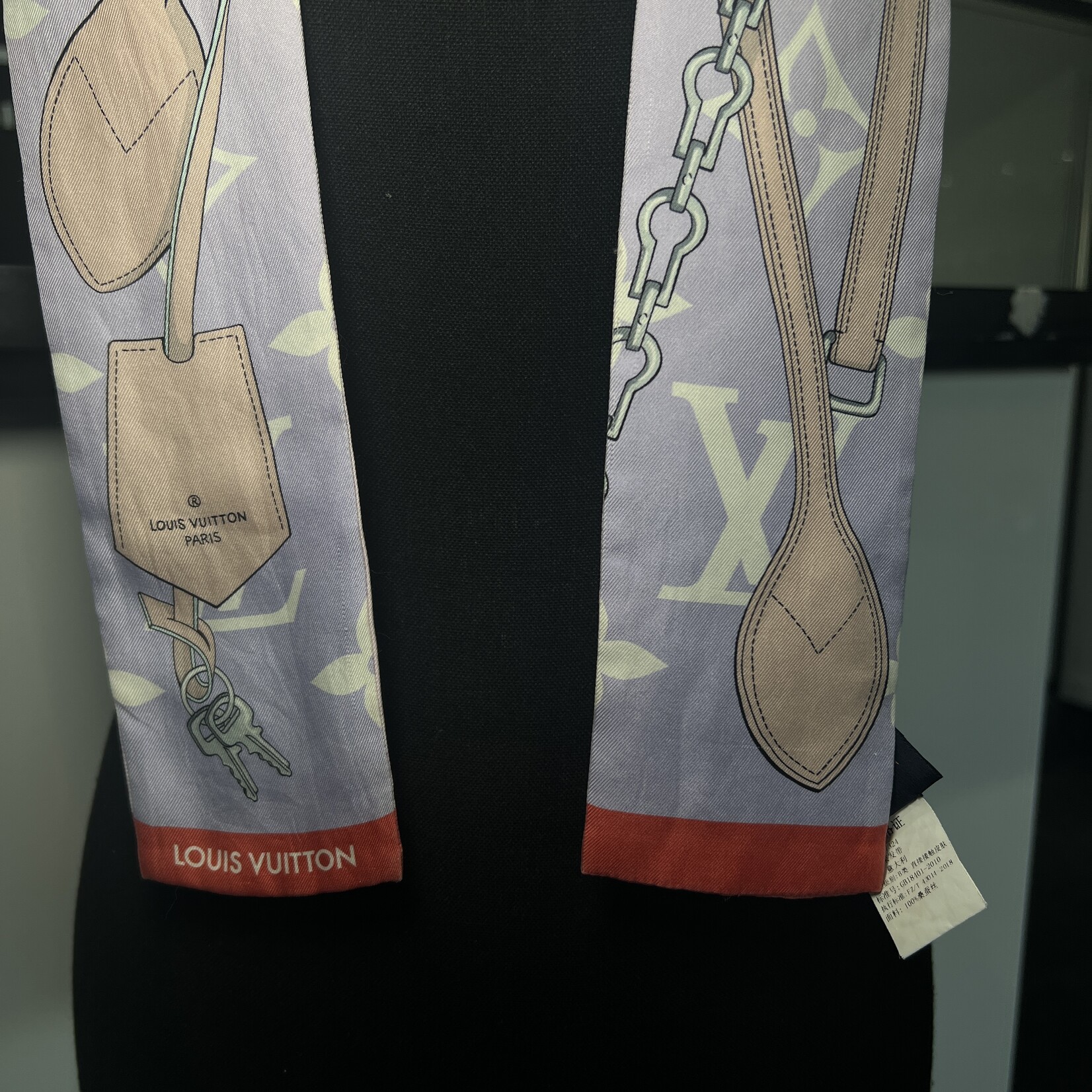 Louis Vuitton Louis Vuitton Silk Bandeau