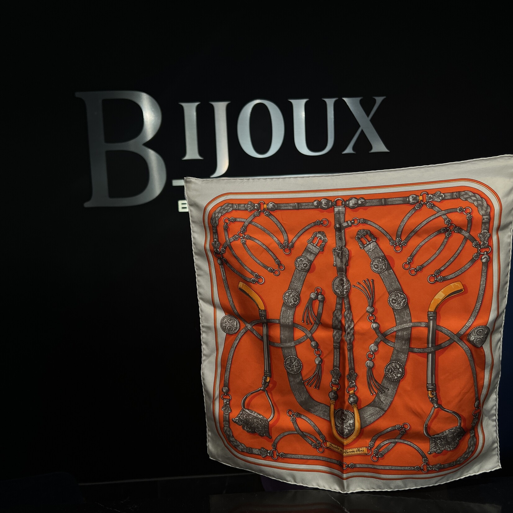 Hermes SOLD - Hermes Orange Scarf