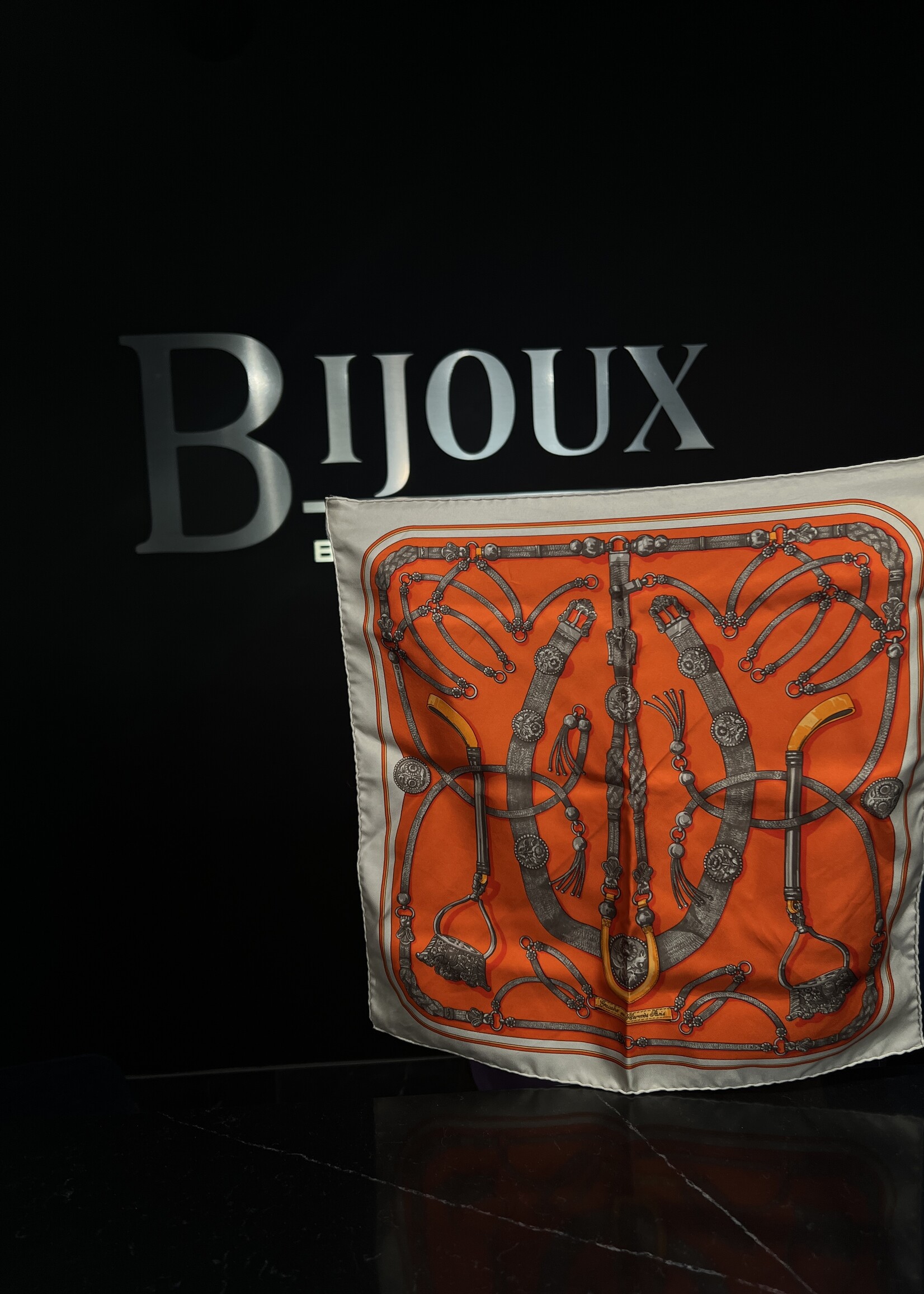 Hermes SOLD - Hermes Orange Scarf