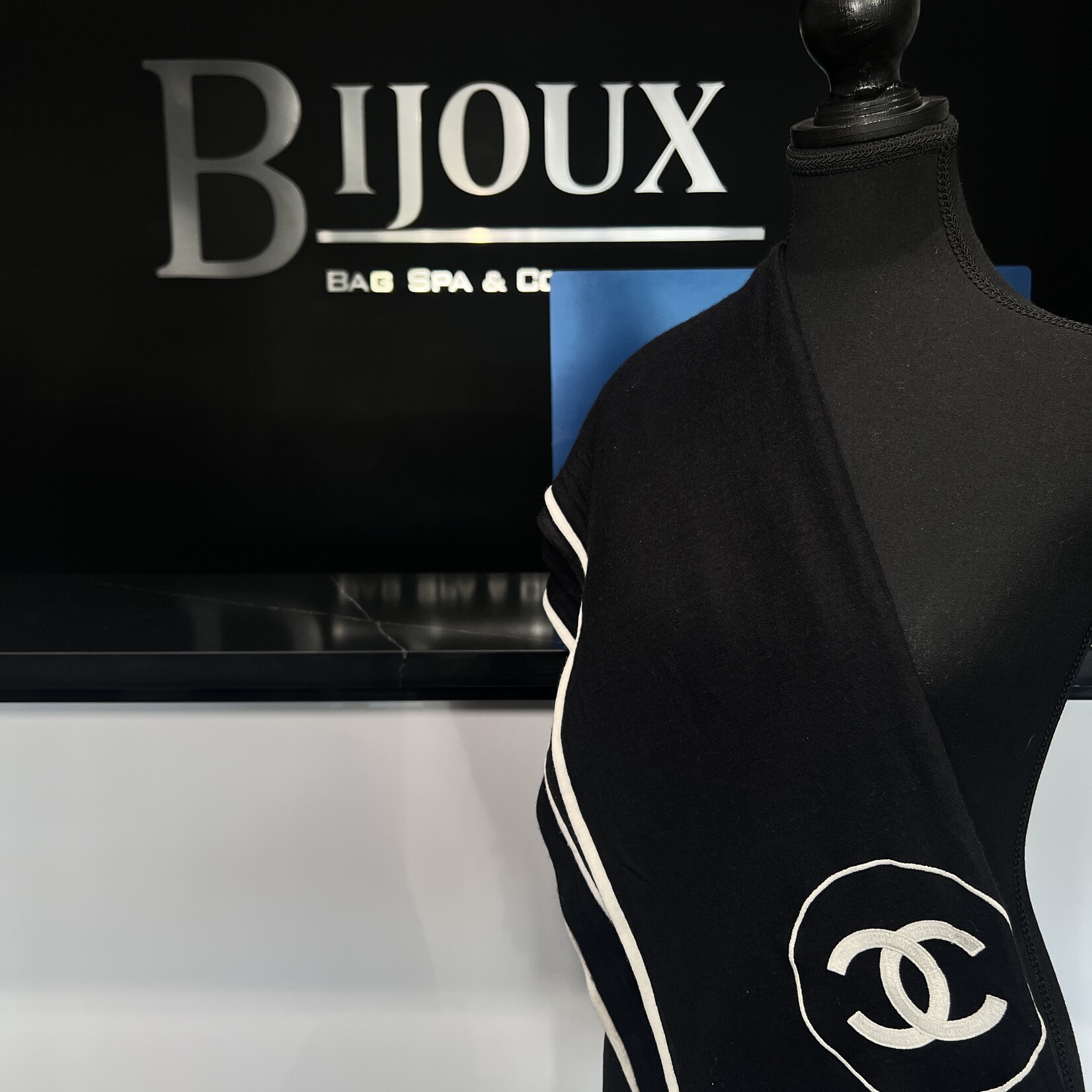 Chanel SOLD - Chanel Logo Scarf