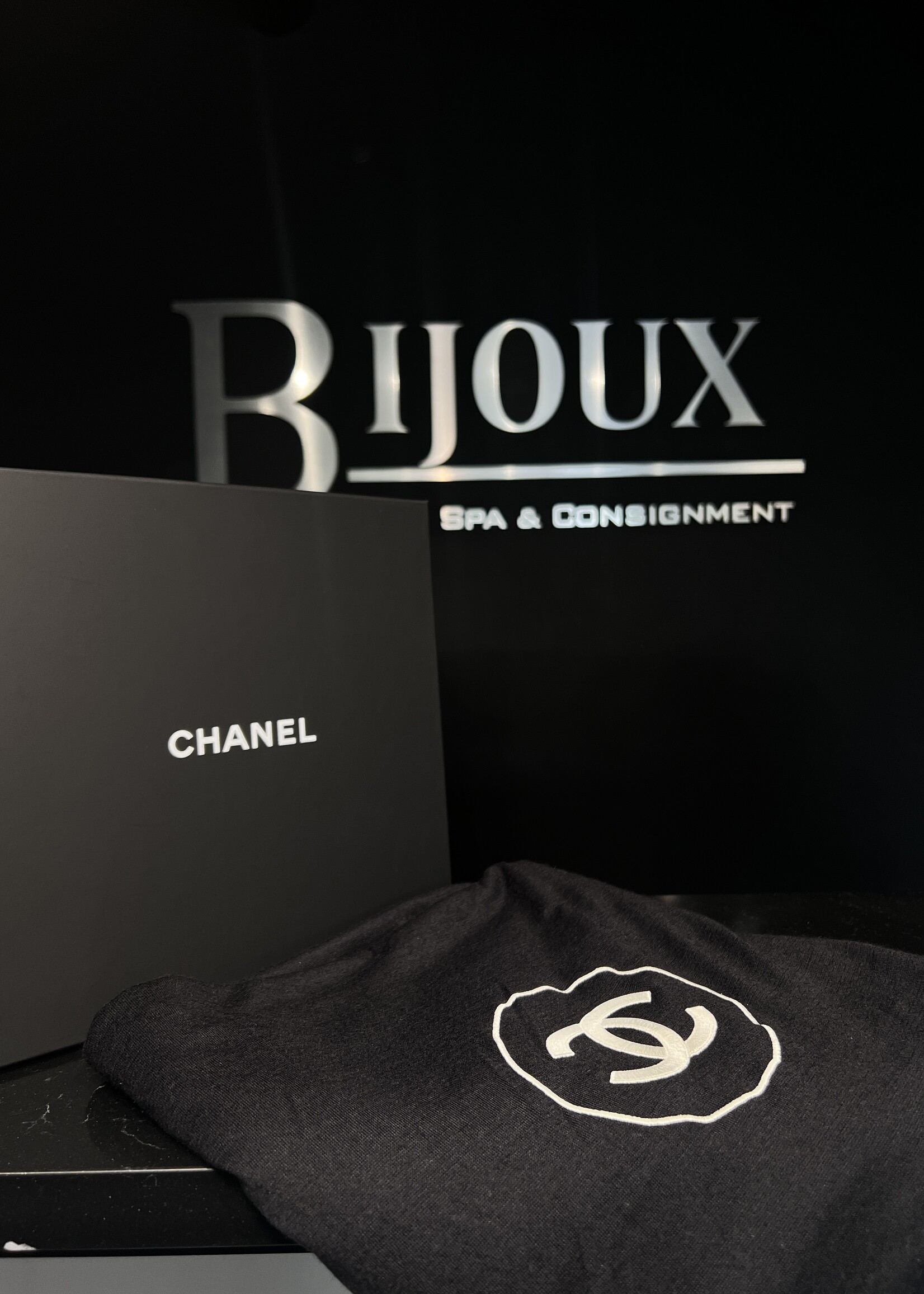 Chanel SOLD - Chanel Logo Scarf