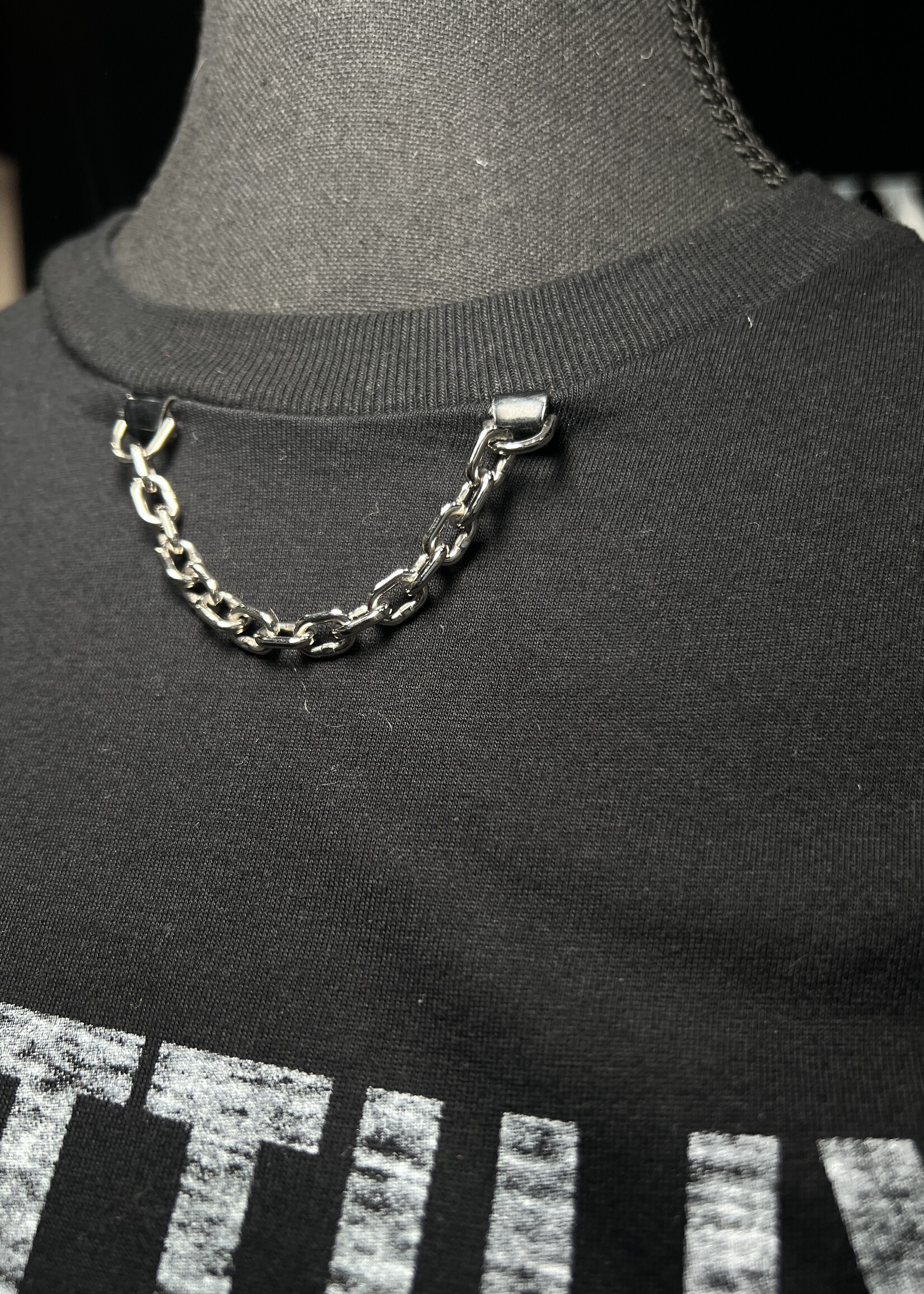 Louis Vuitton Louis Vuitton Print T-Shirt Chain Neck- XS