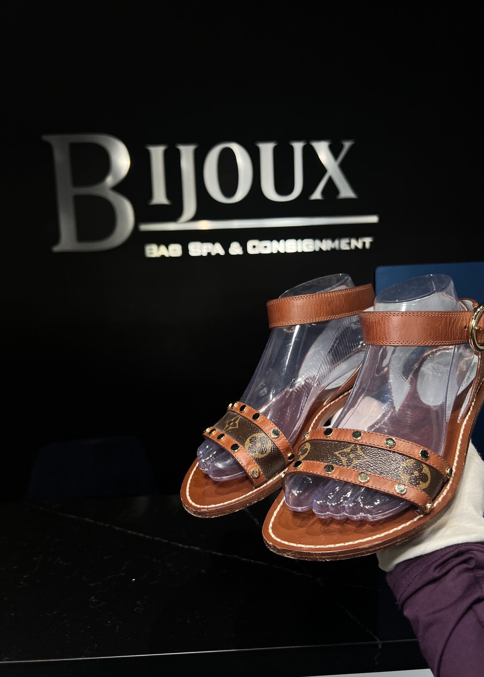 Louis Vuitton SOLD- Louis Vuitton Monogram Sandals