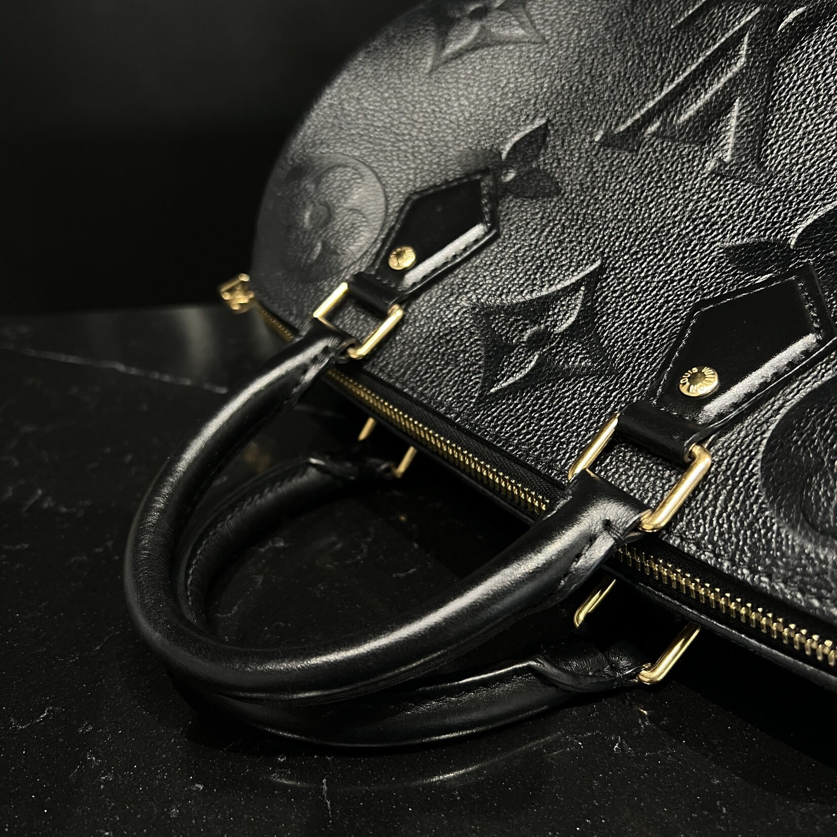 Louis Vuitton SOLD - Louis Vuitton Speedy Bandouliere Black