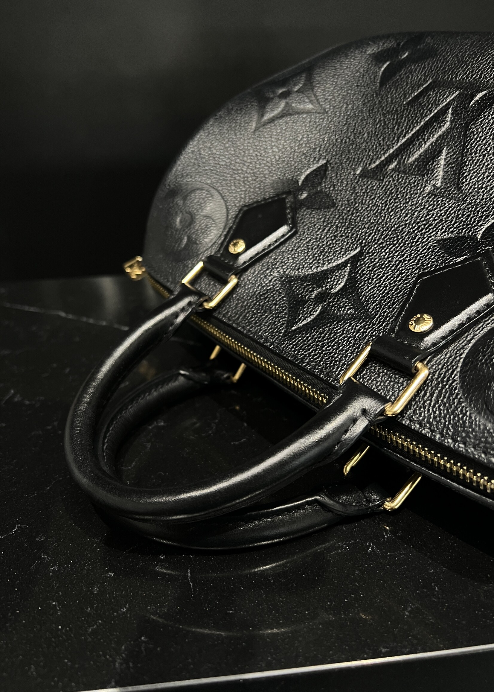 Louis Vuitton SOLD - Louis Vuitton Speedy Bandouliere Black