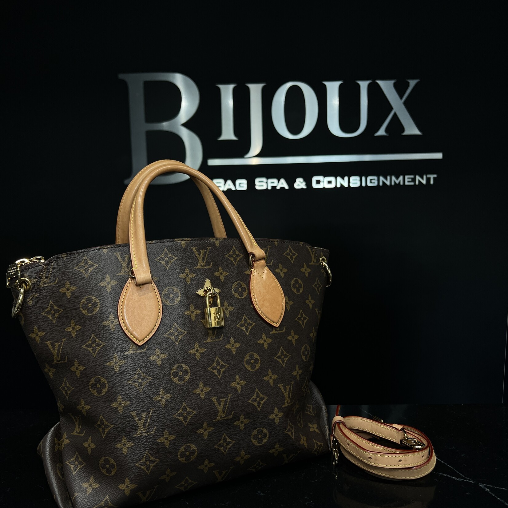 Louis Vuitton SOLD - Louis Vuitton Flower Zip Tote