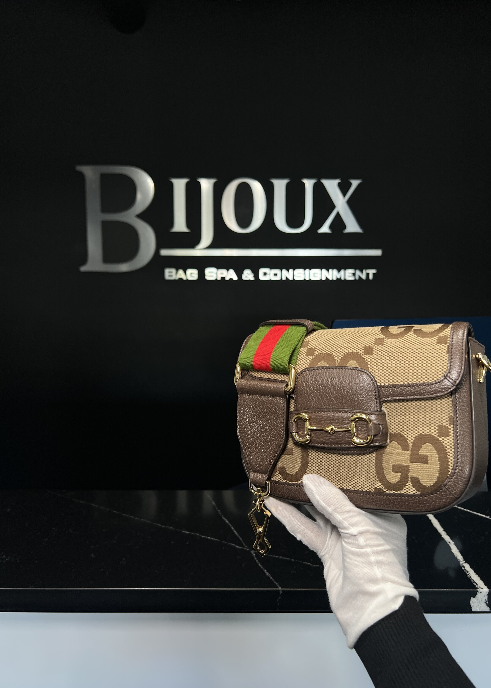 Gucci SOLD - Gucci 1955 Mini Jumbo