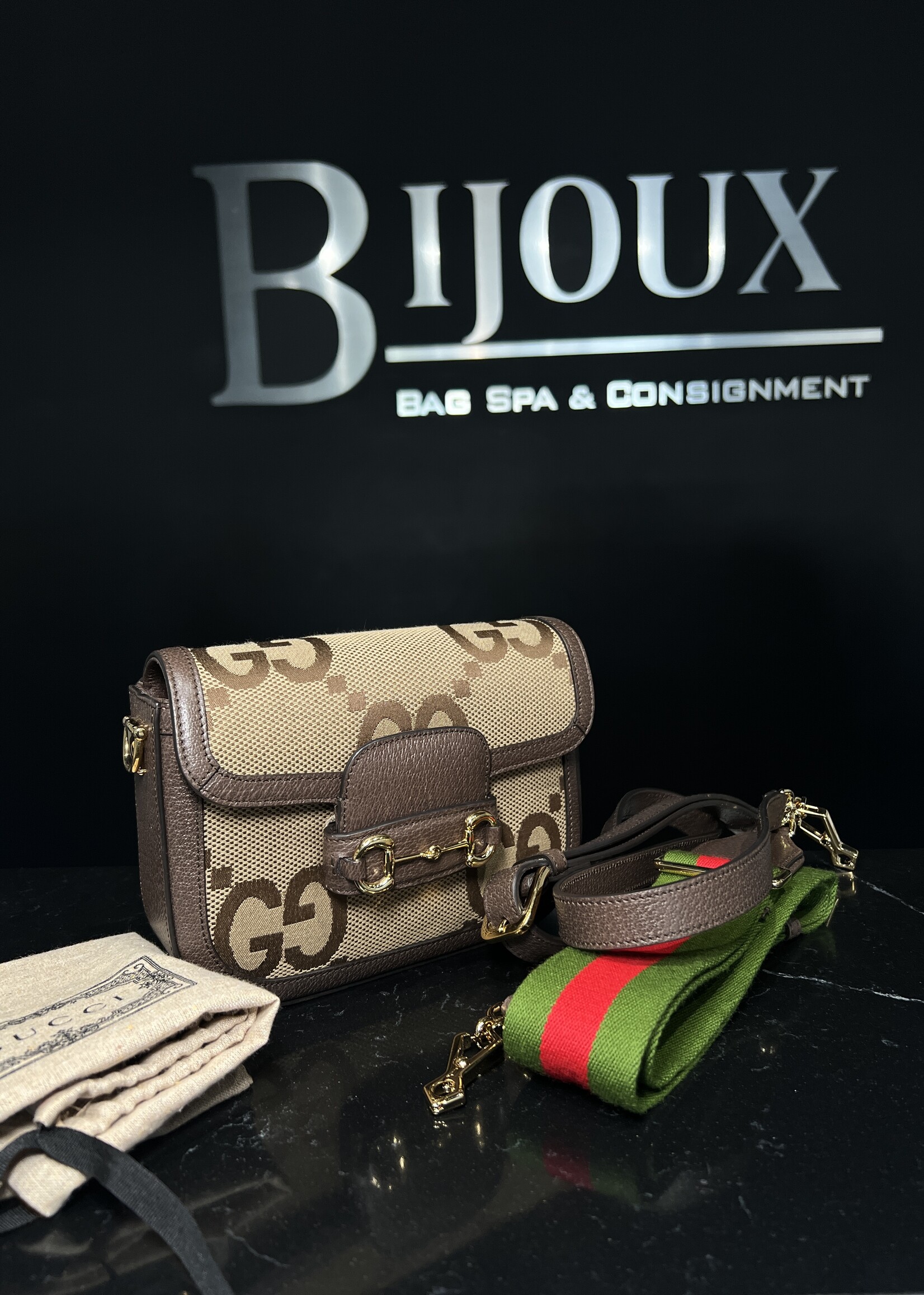 Gucci SOLD - Gucci 1955 Mini Jumbo