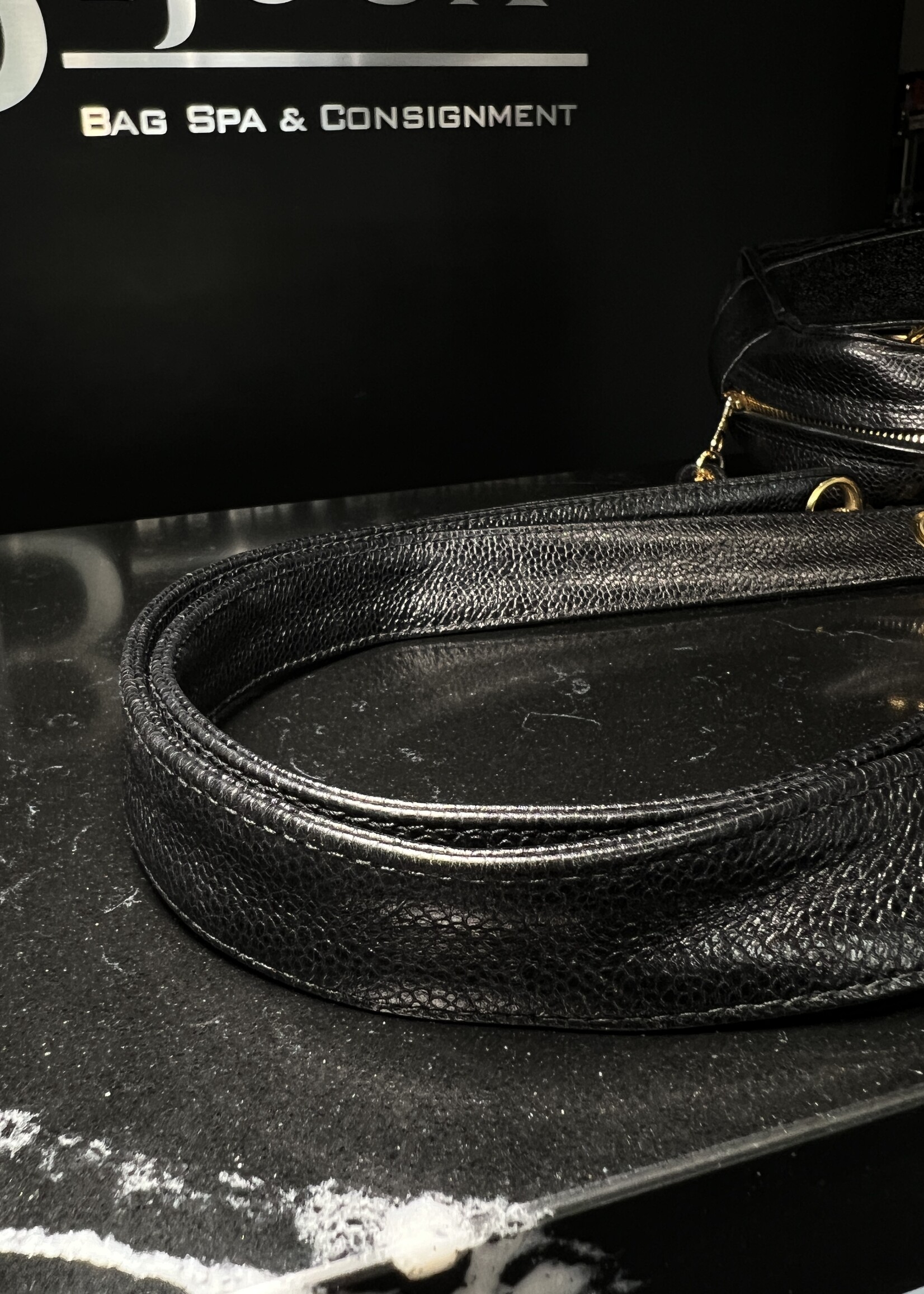 Chanel SOLD - Chanel 3 CC Caviar Shoulder Bag