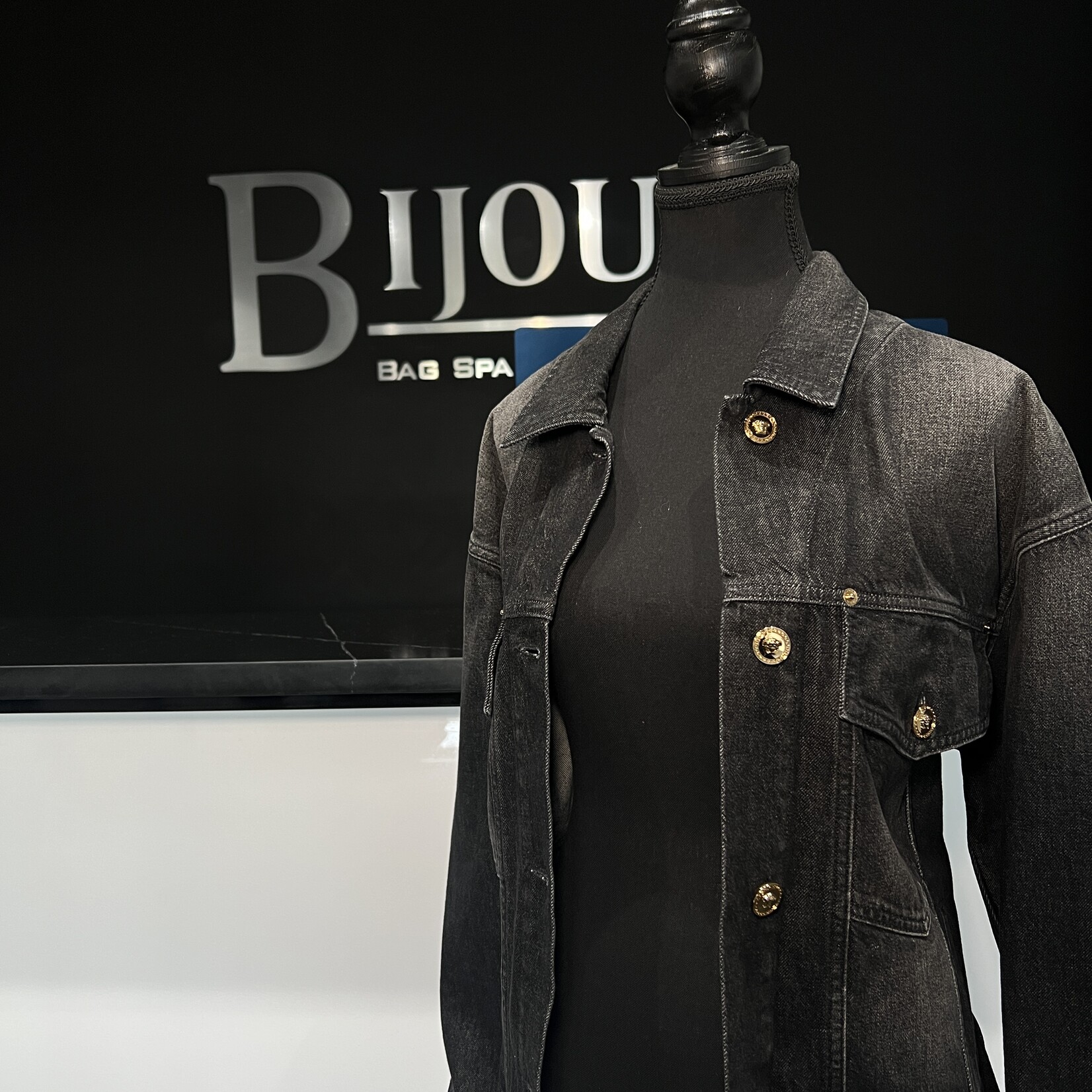 Versace Versace Barooco Denim Jacket