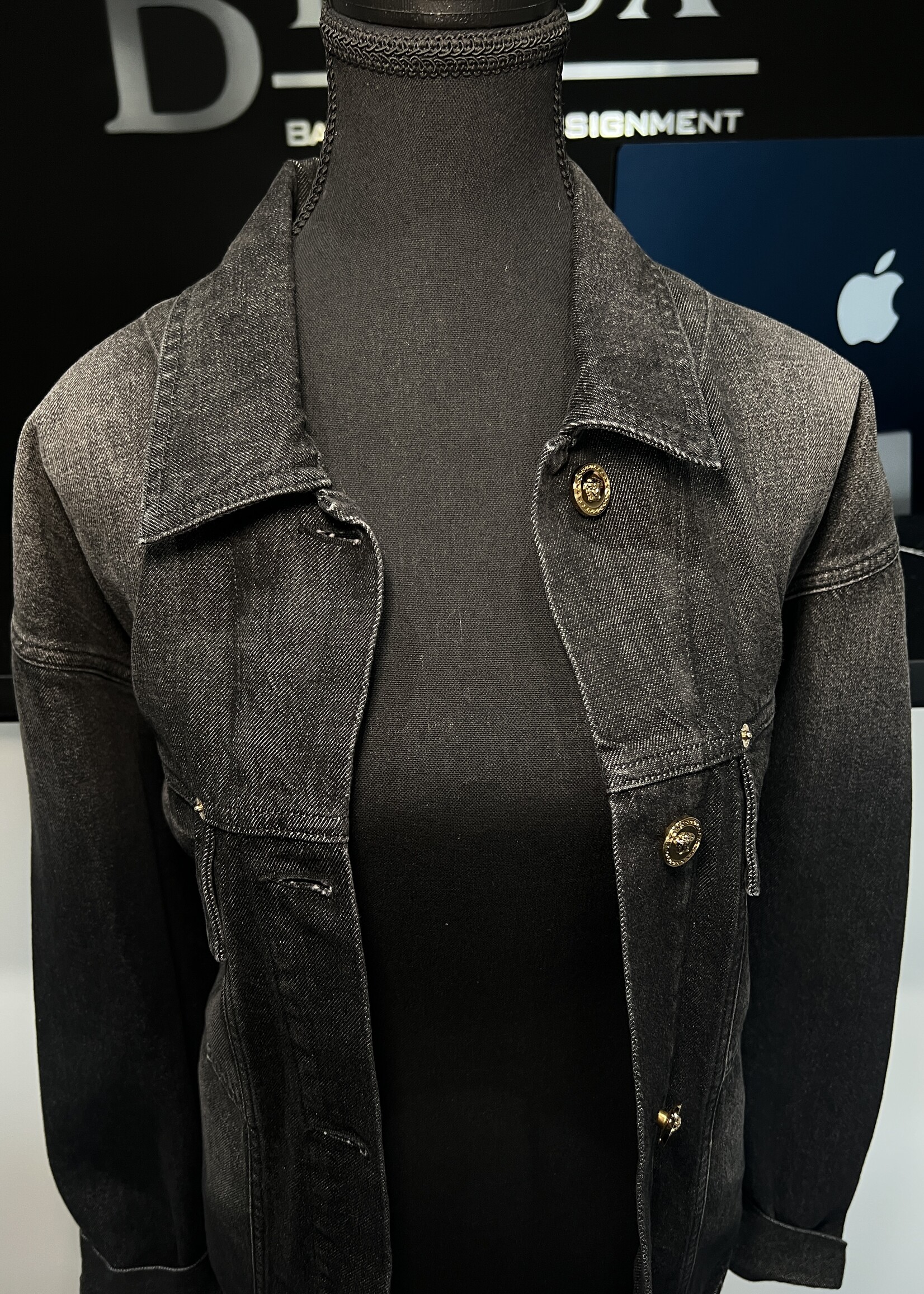 Versace Versace Barooco Denim Jacket