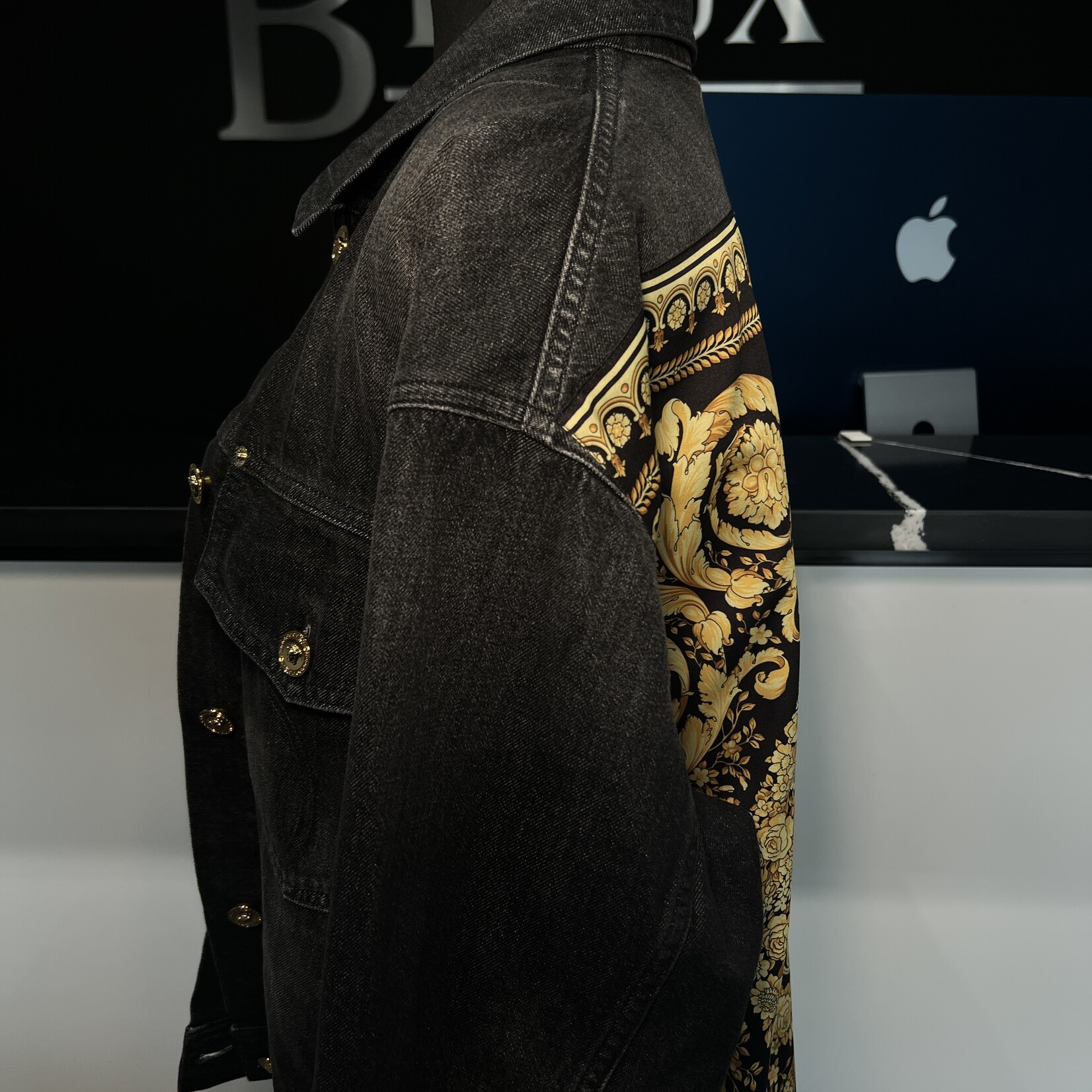 Versace Versace Barooco Denim Jacket