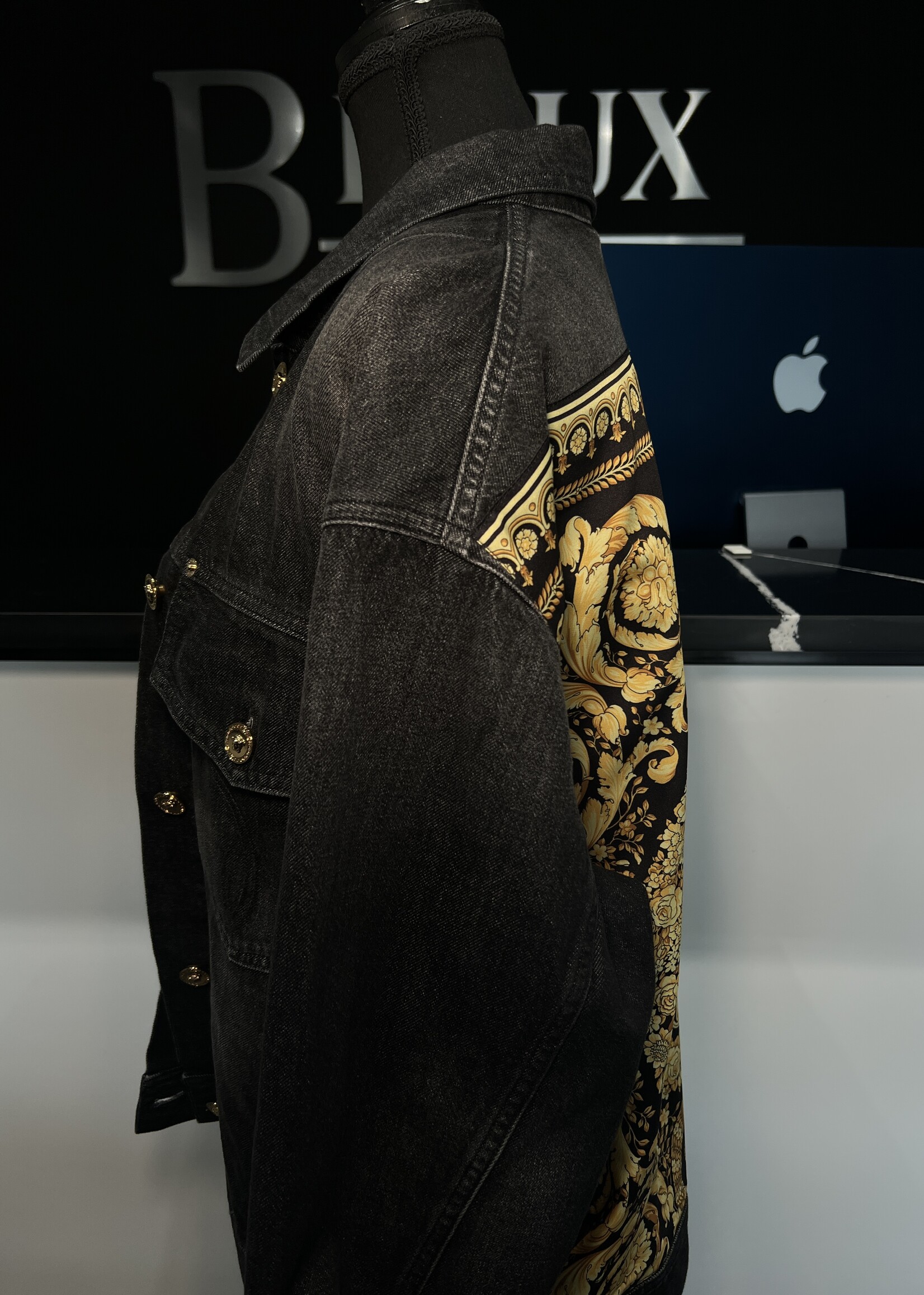 Versace Versace Barooco Denim Jacket