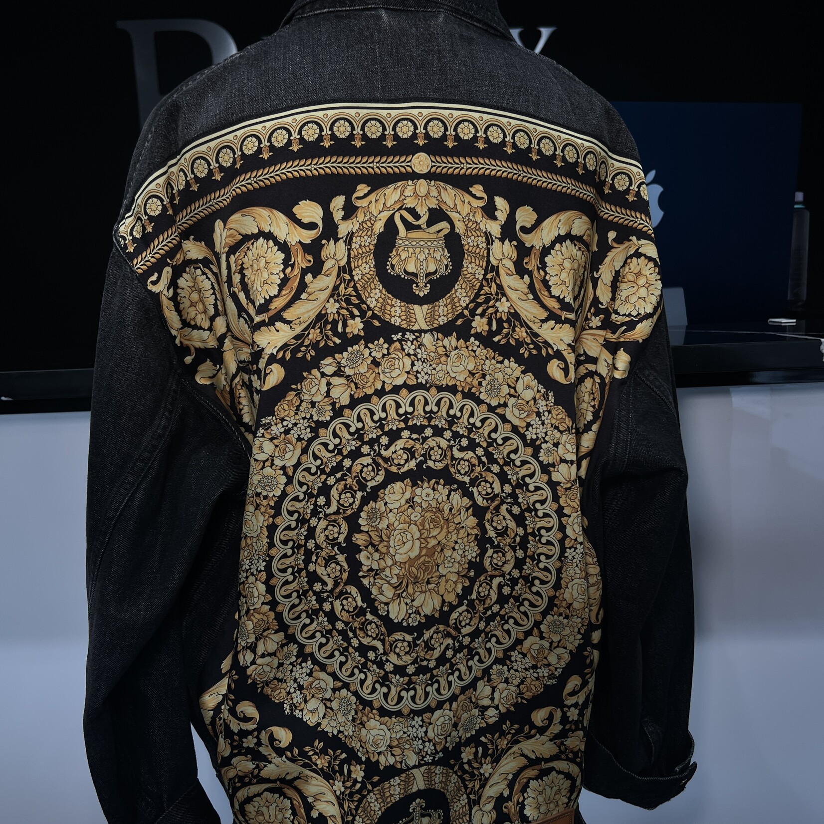 Versace Versace Barooco Denim Jacket