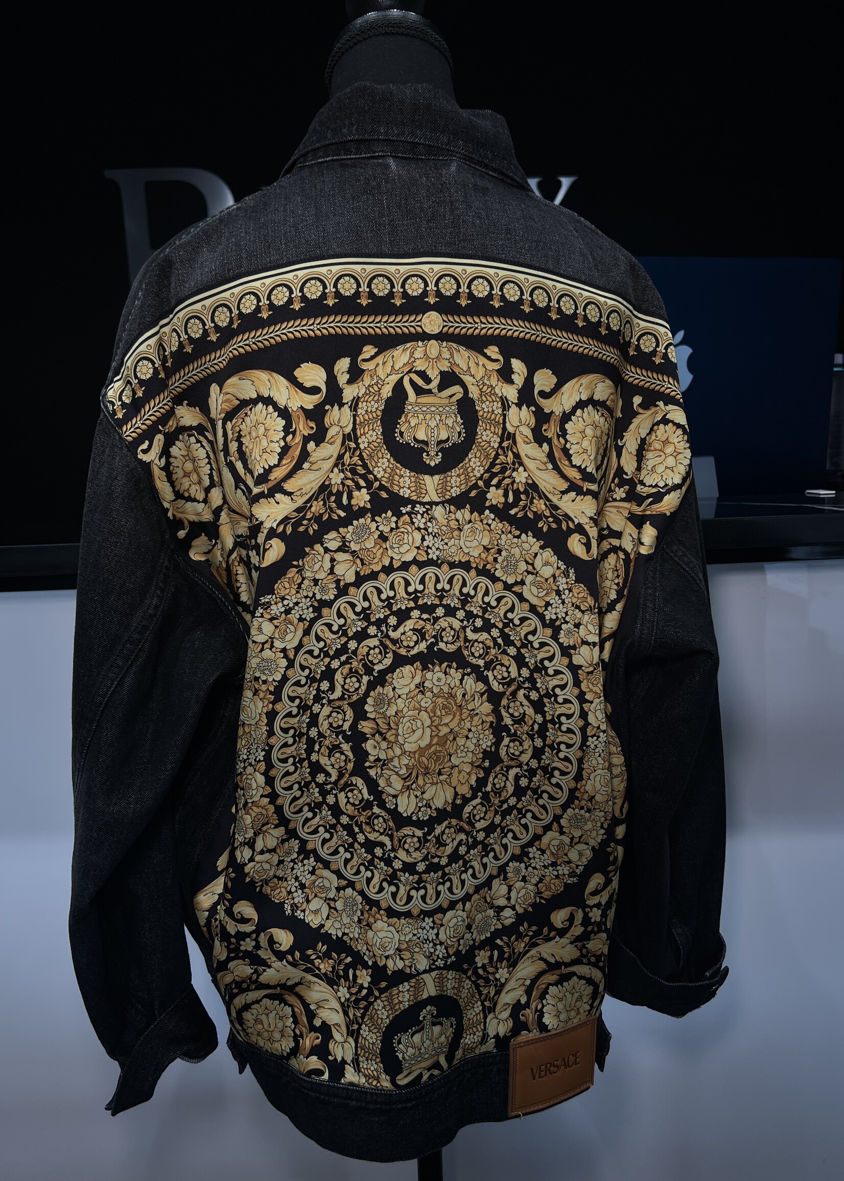 Versace Versace Barooco Denim Jacket
